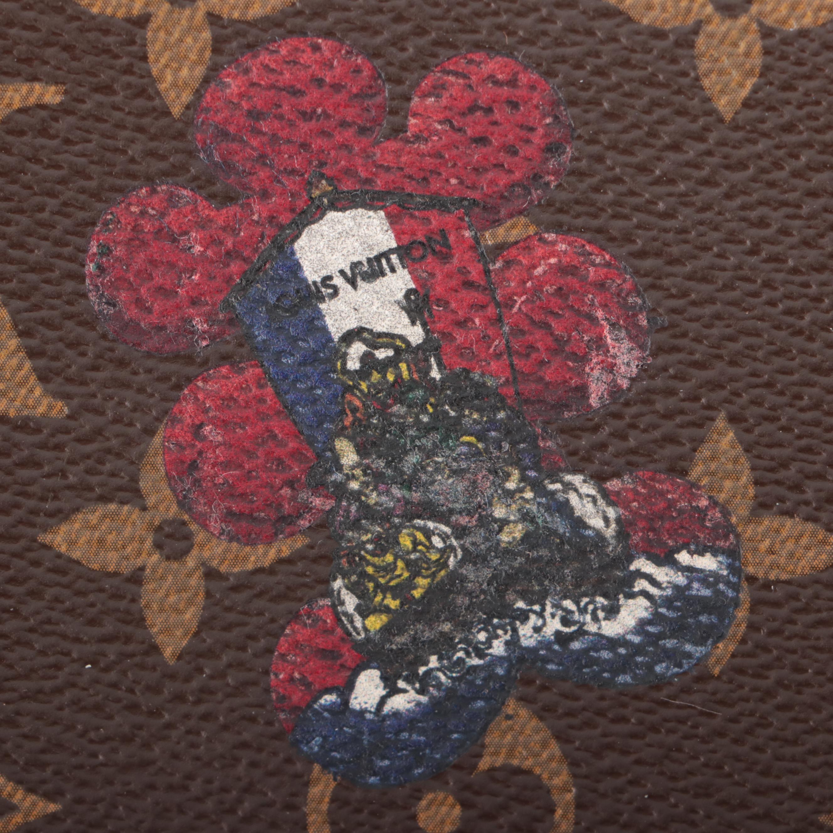 Louis Vuitton Zippy Wallet in Kabuki-Printed Monogram Canvas