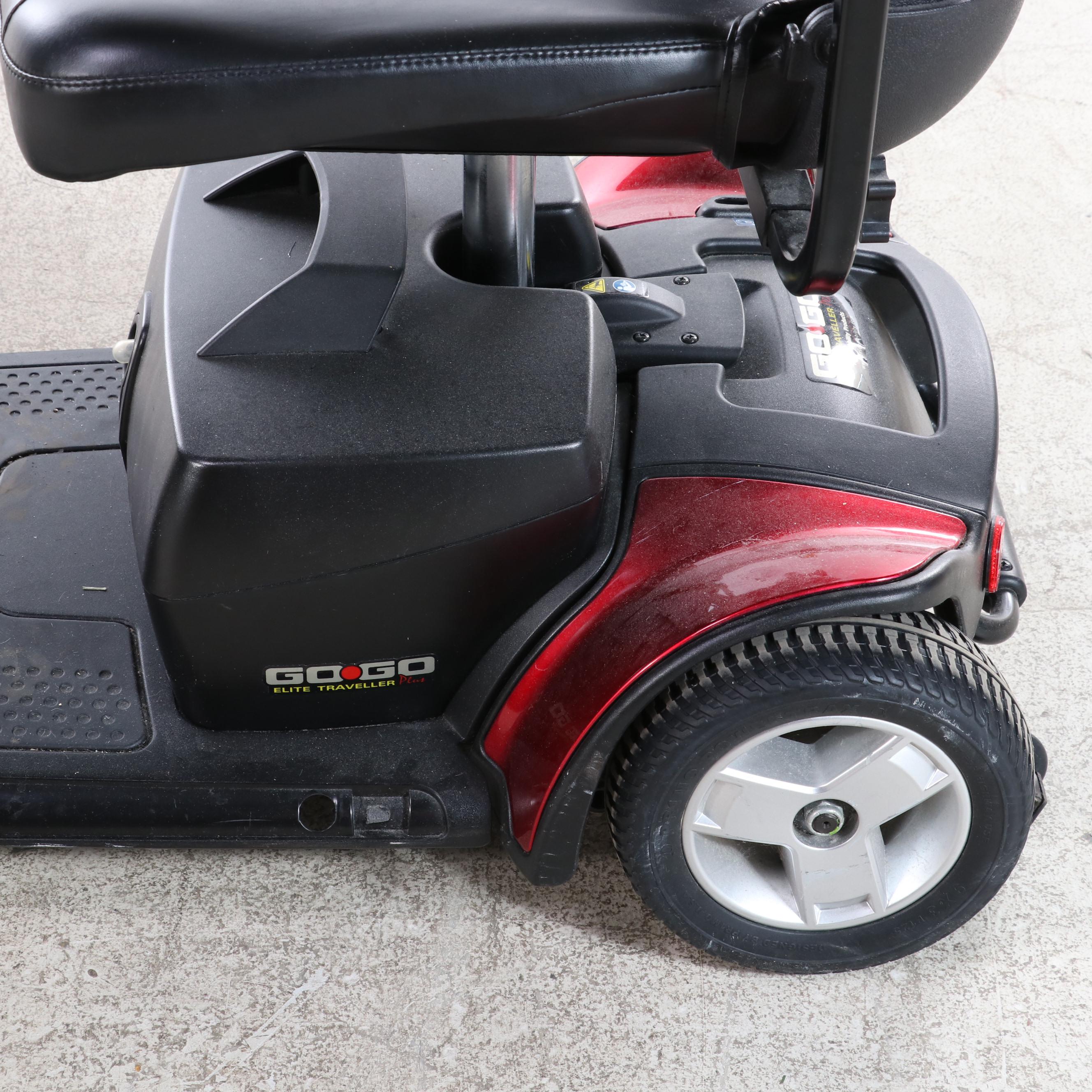 Pride Mobility Products "GoGo Elite Traveller Plus" Three-Wheel Scooter