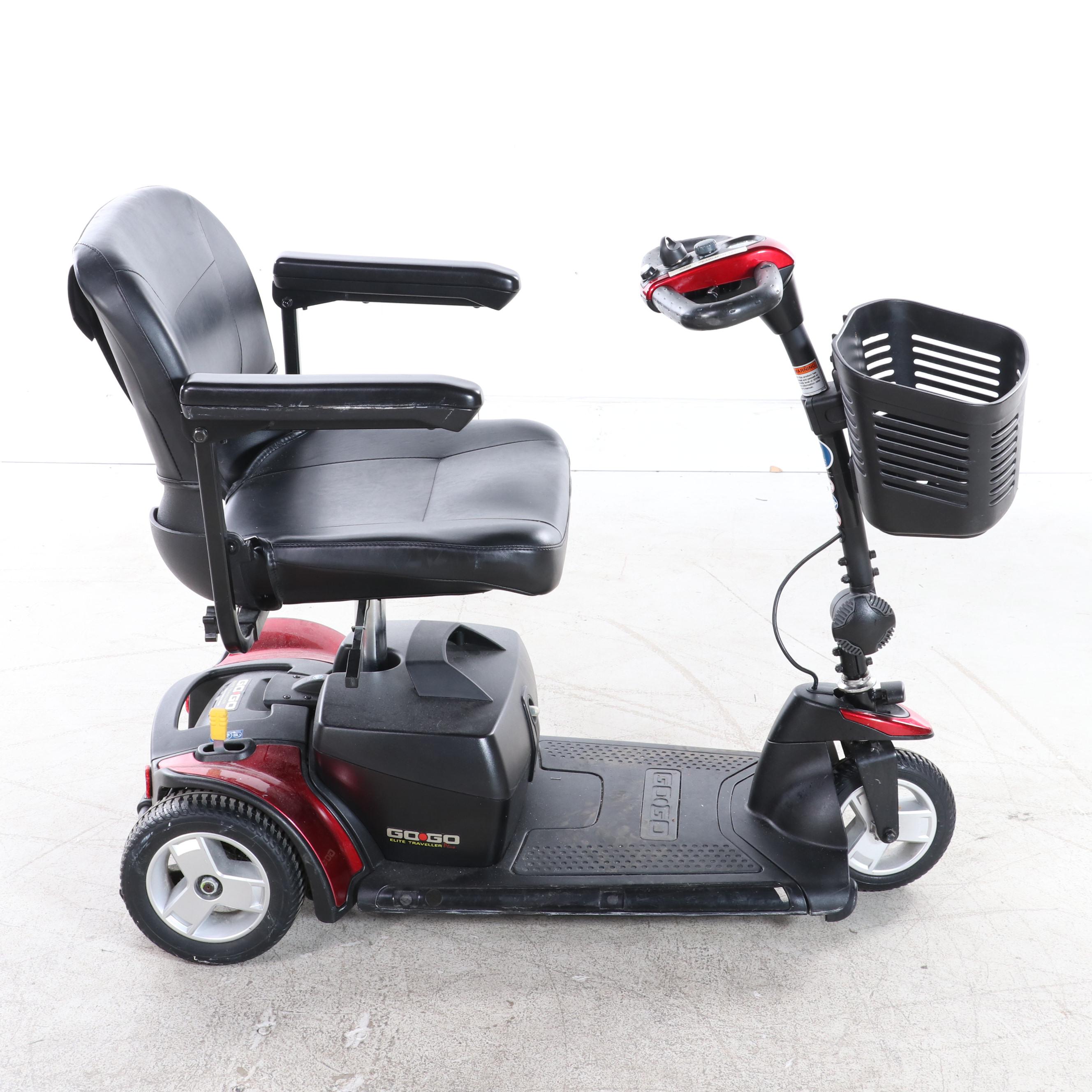 Pride Mobility Products "GoGo Elite Traveller Plus" Three-Wheel Scooter