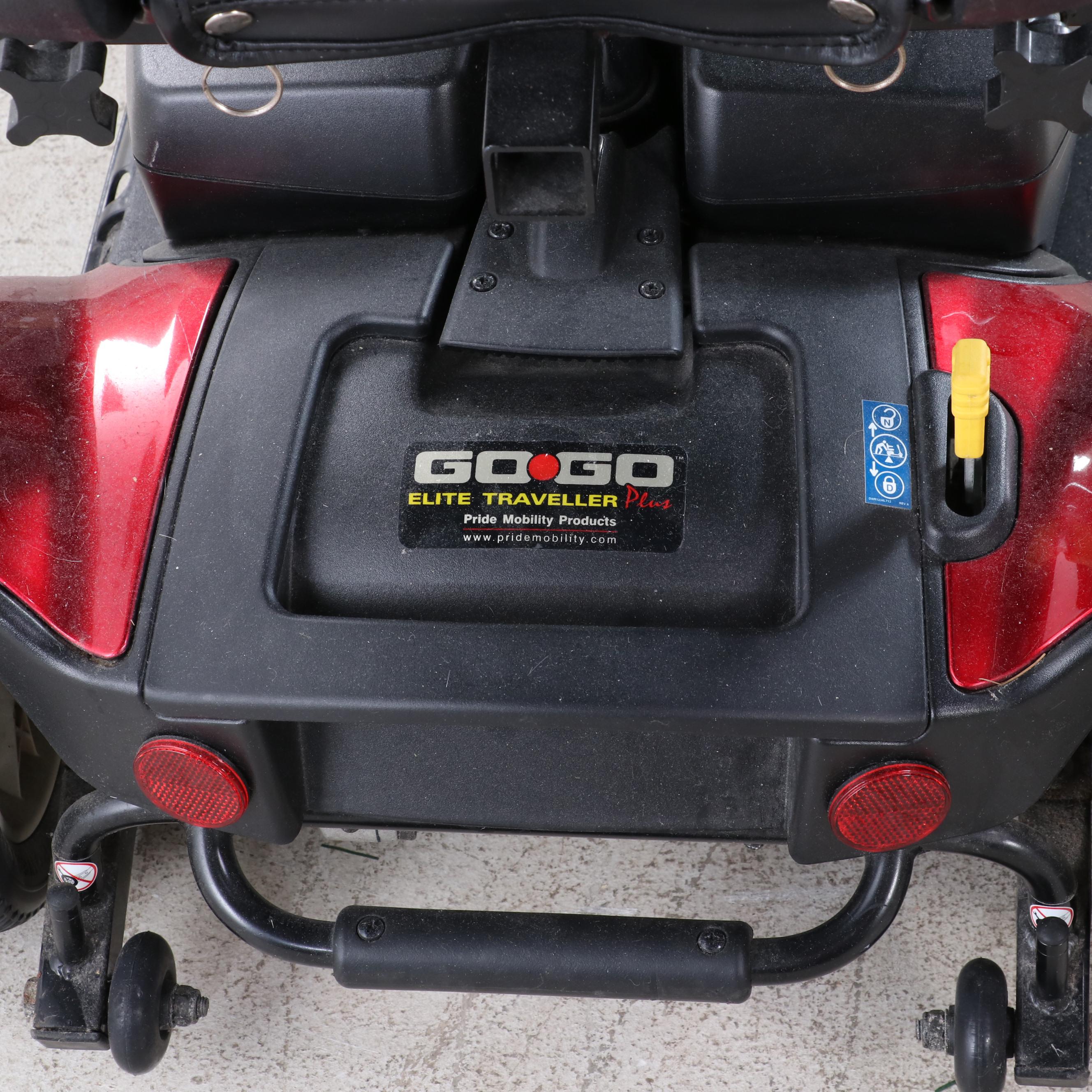 Pride Mobility Products "GoGo Elite Traveller Plus" Three-Wheel Scooter