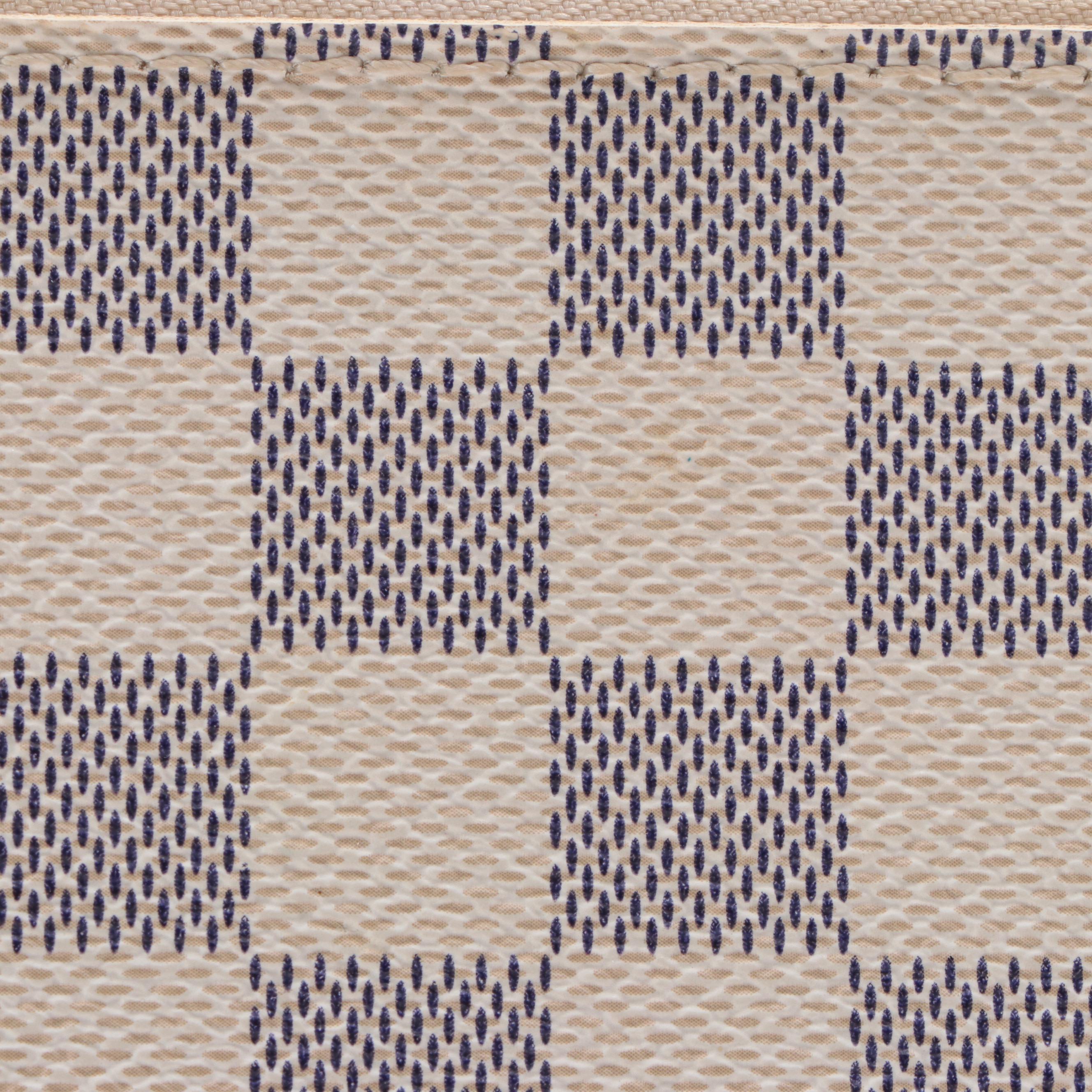 Louis Vuitton Neverfull Pochette in Damier Azur Canvas