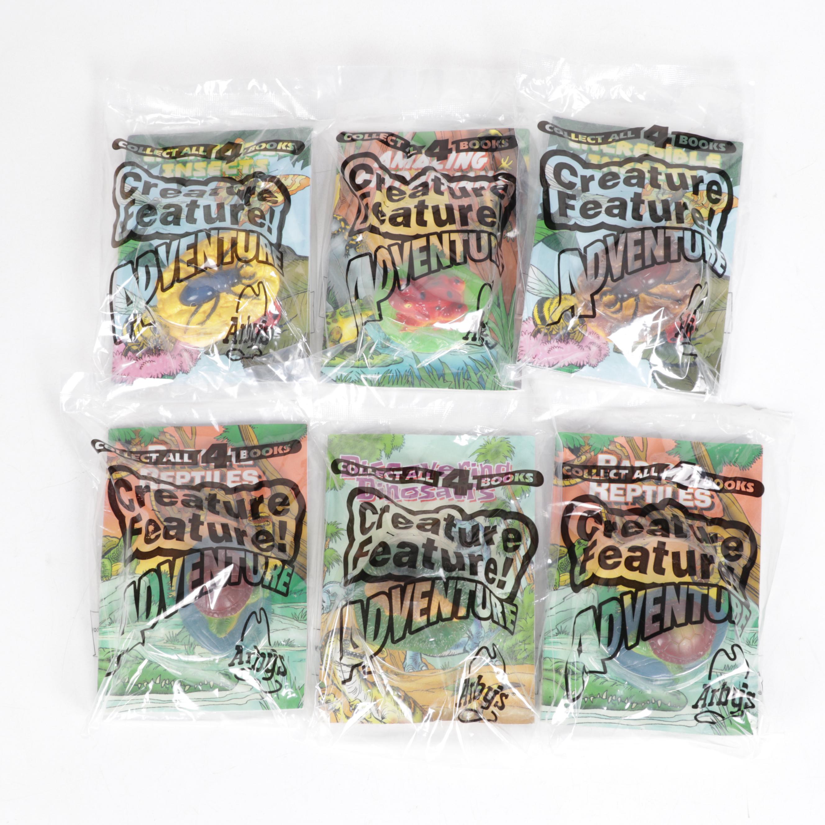 Arby's Kids Meal Toys Including "Zoobooks" and More