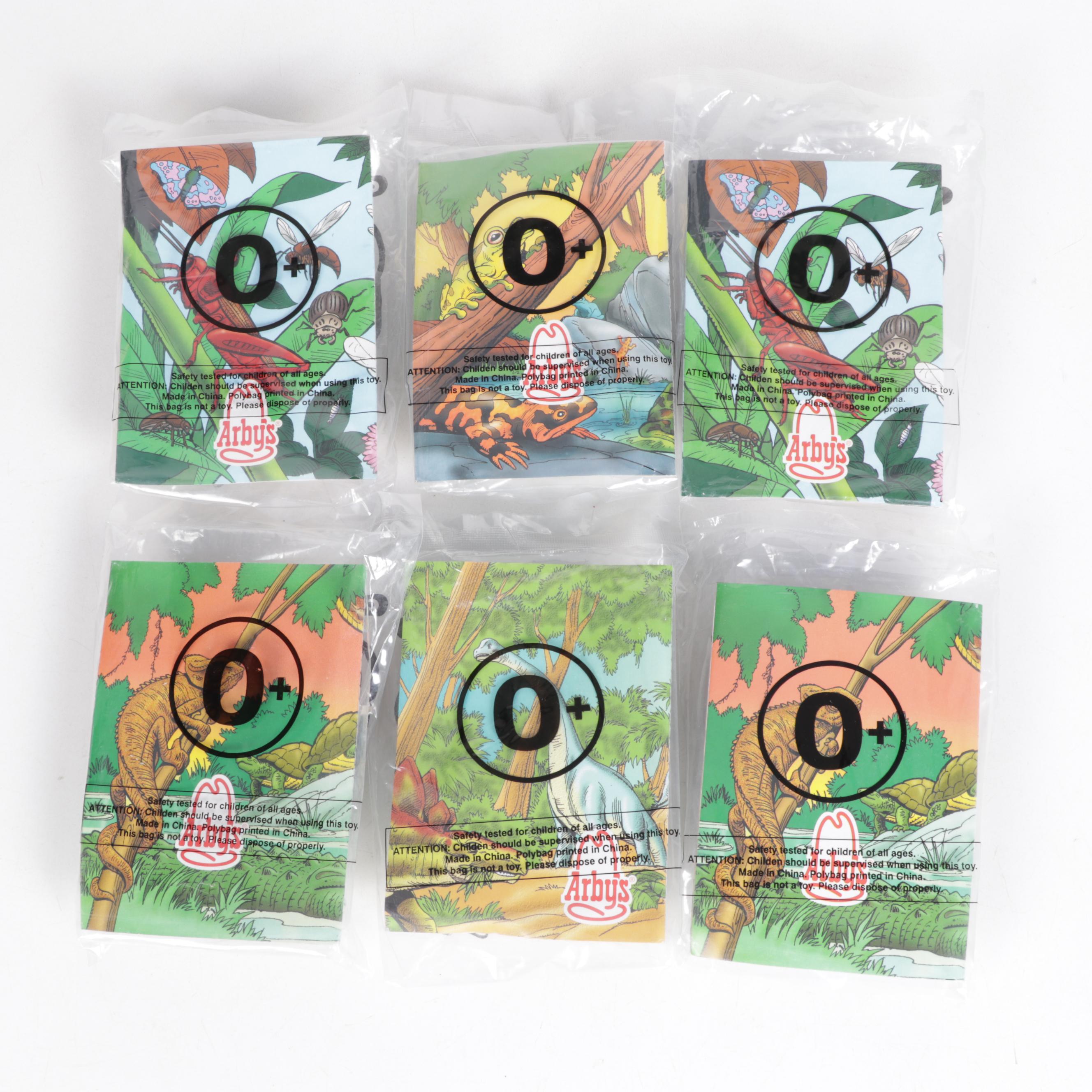Arby's Kids Meal Toys Including "Zoobooks" and More