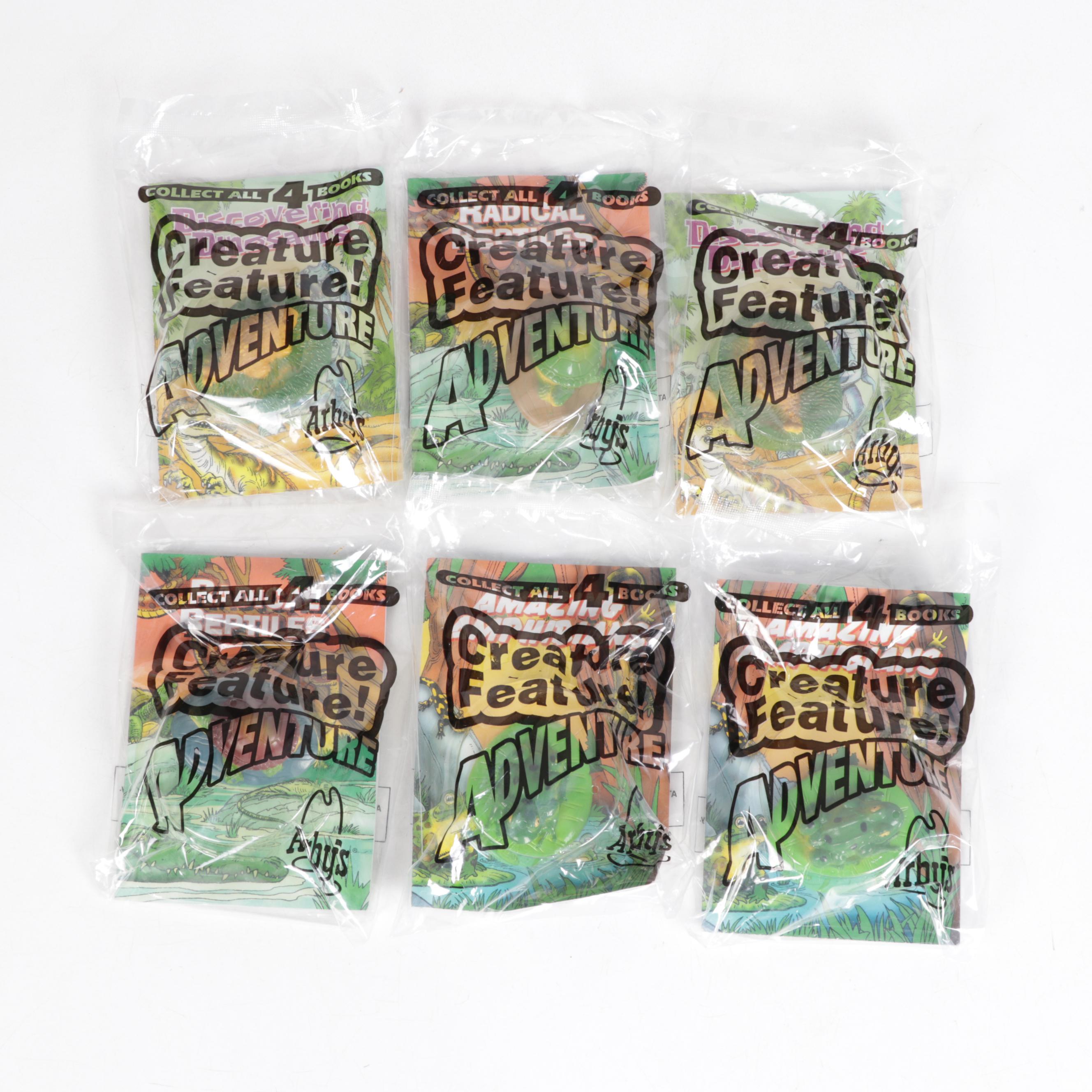 Arby's Kids Meal Toys Including "Zoobooks" and More