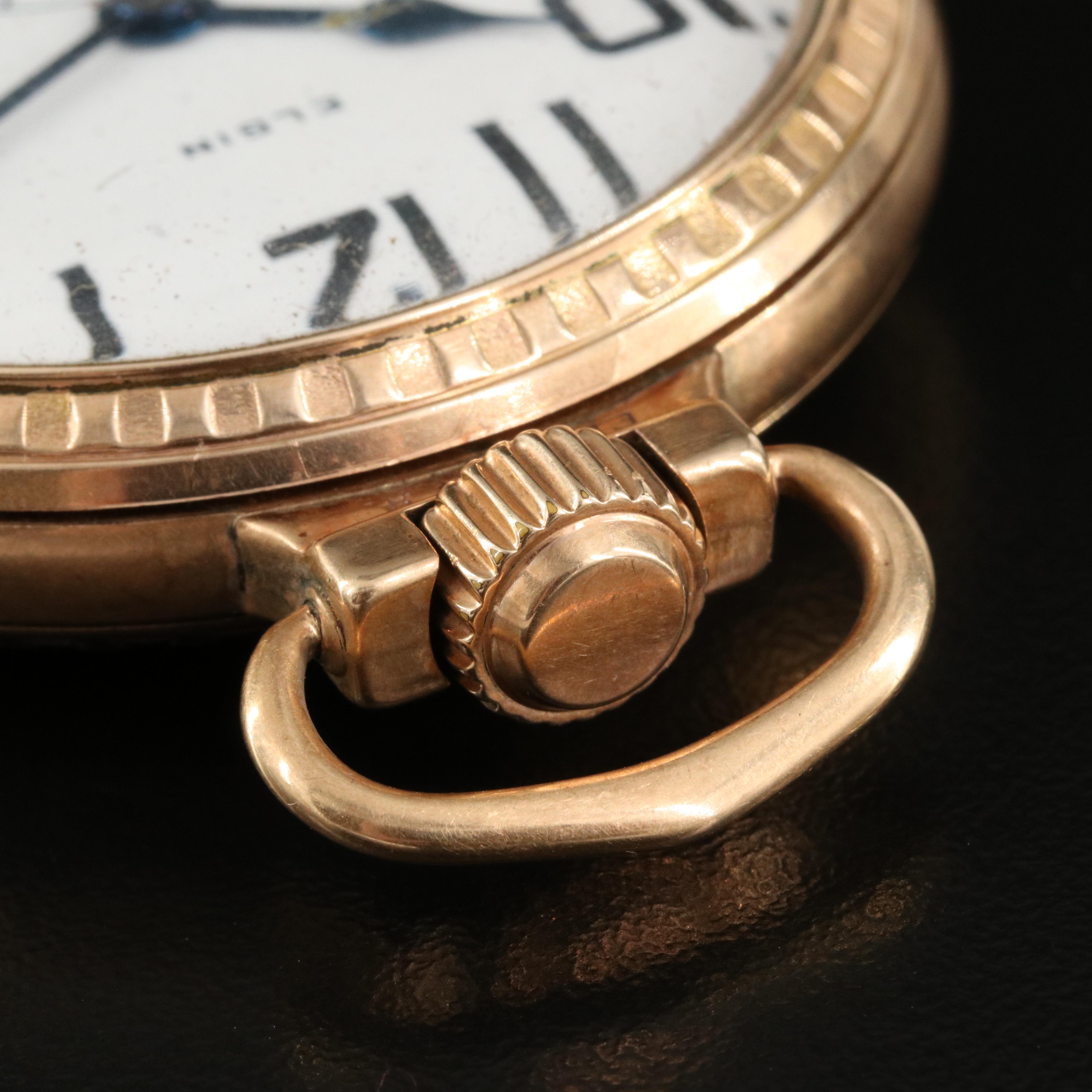 1925 Elgin Railroad Grade Pocket Watch