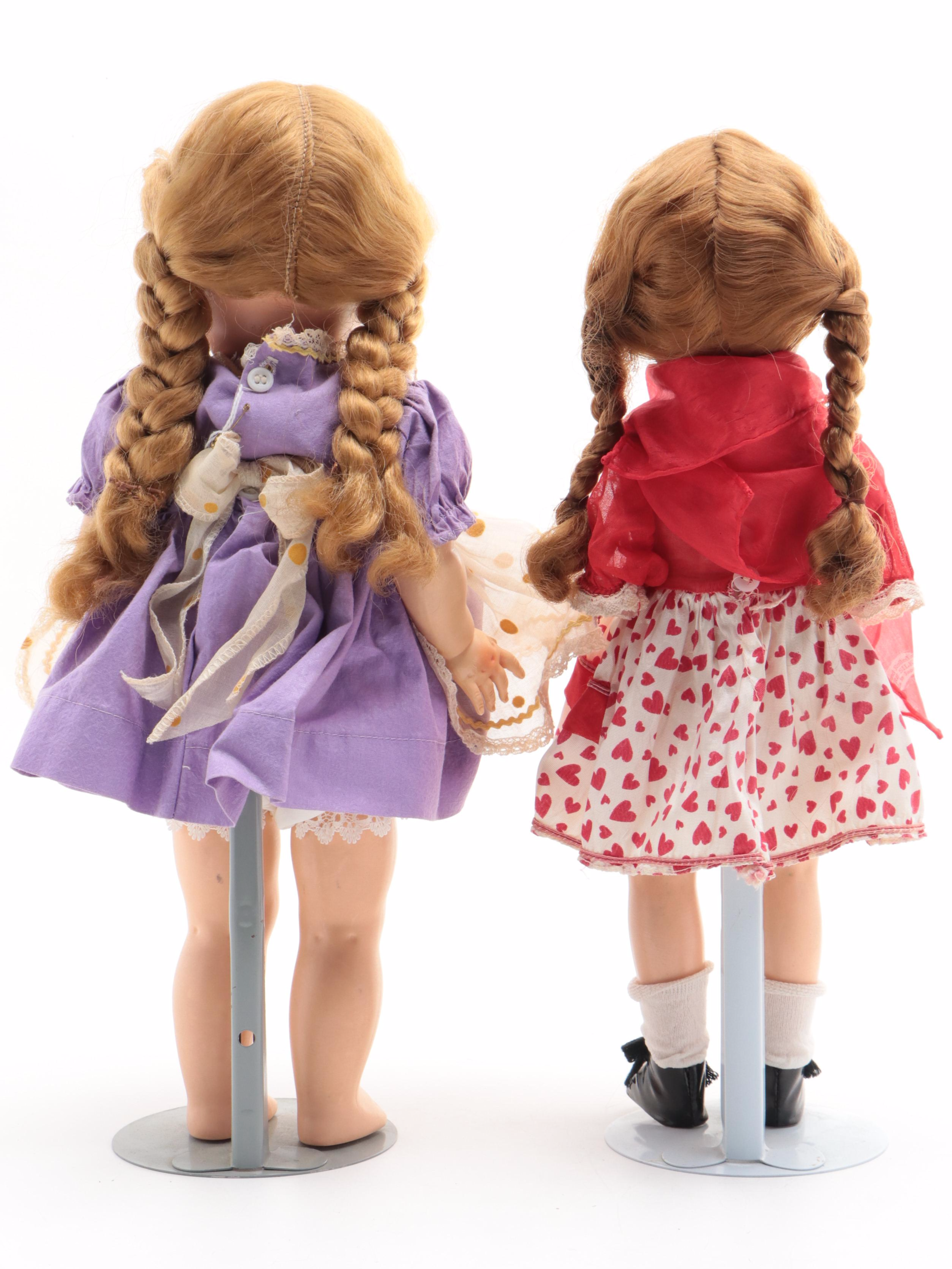 Ideal "Saucy Walker" Dolls, Mid-20th Century