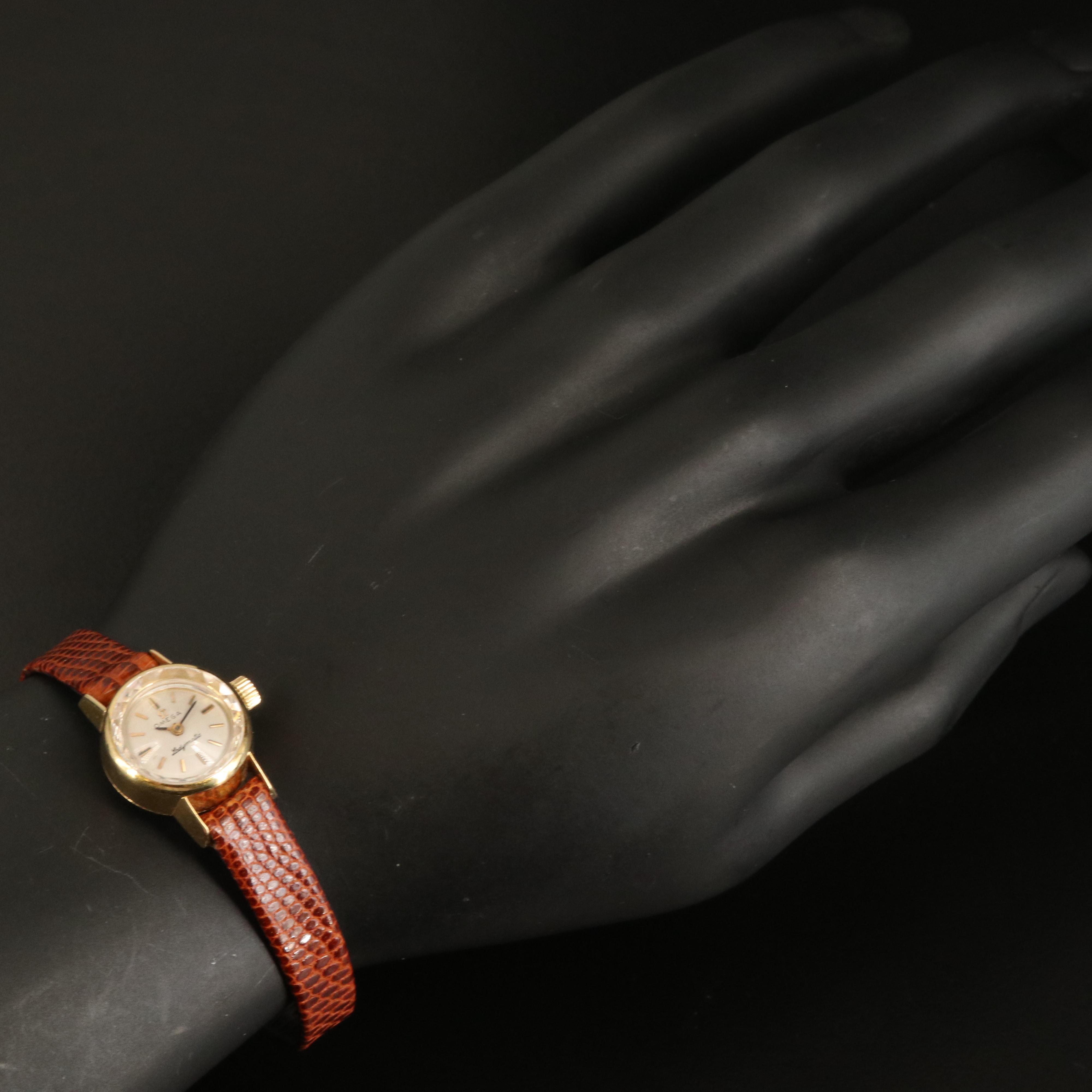 1962 18K Omega Ladymatic Watch