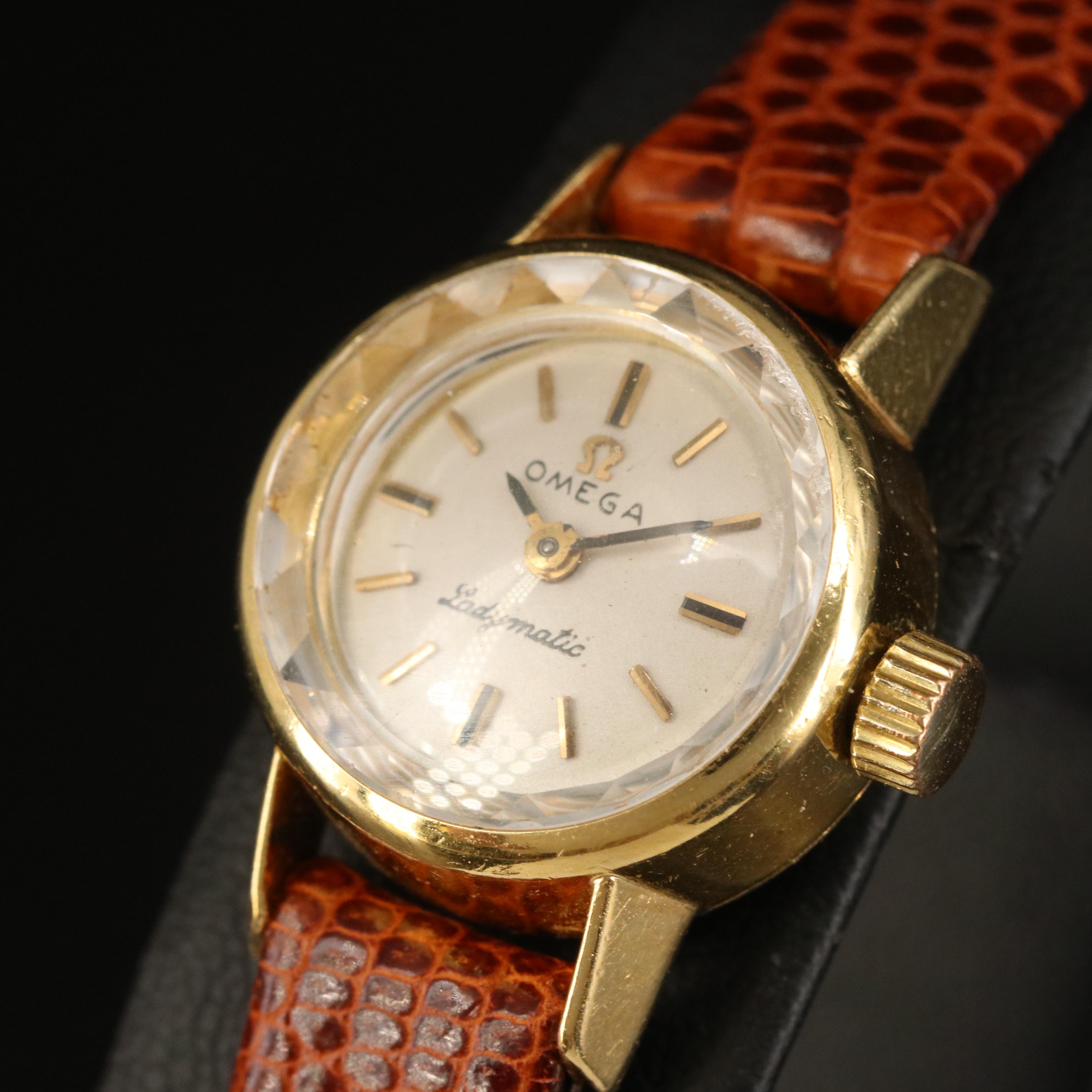 1962 18K Omega Ladymatic Watch