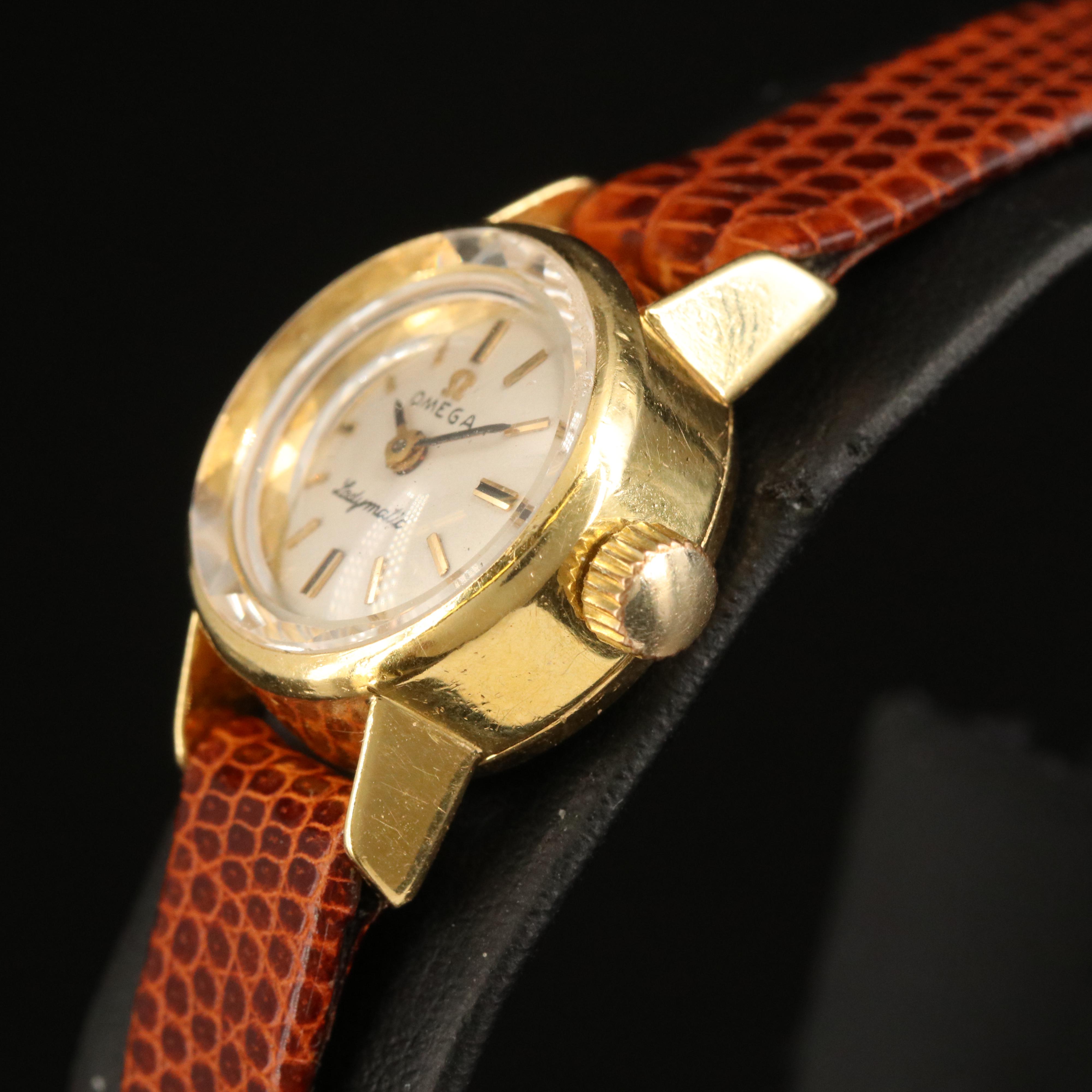 1962 18K Omega Ladymatic Watch