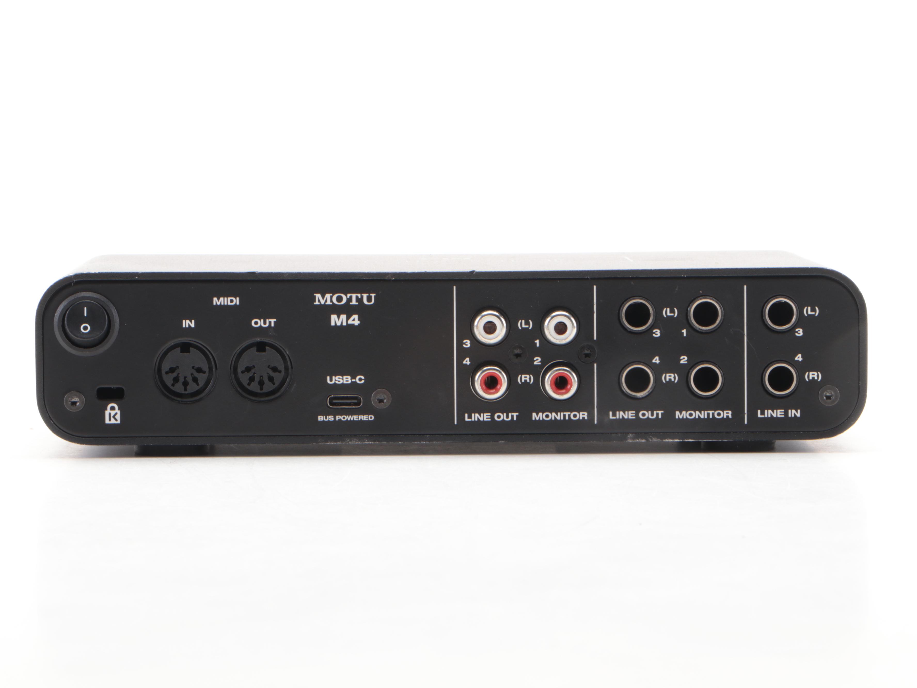 MOTU M4 USB Audio Interfaces