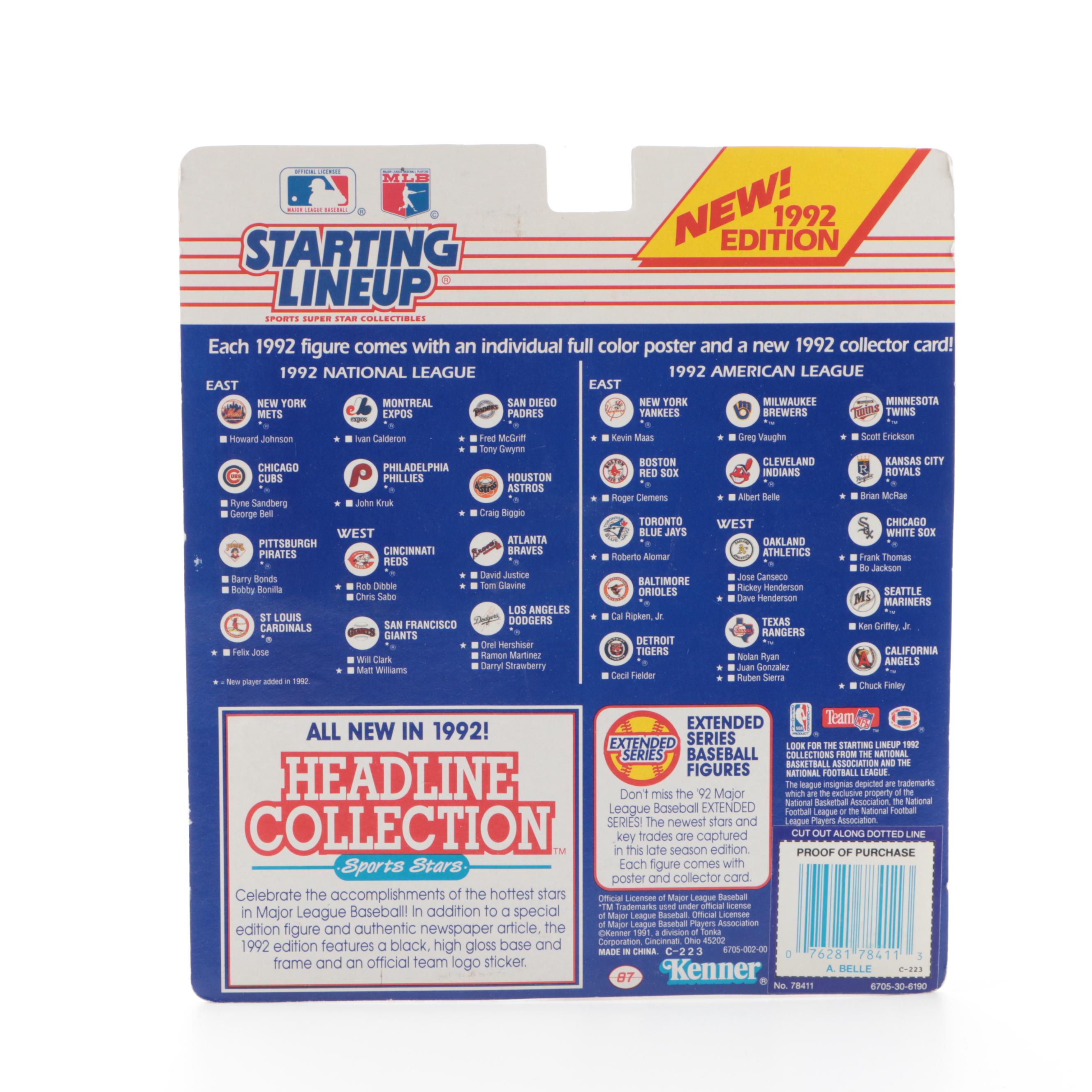 Kenner Starting Lineup Headline Collection Ken Griffey Jr. and More Figures