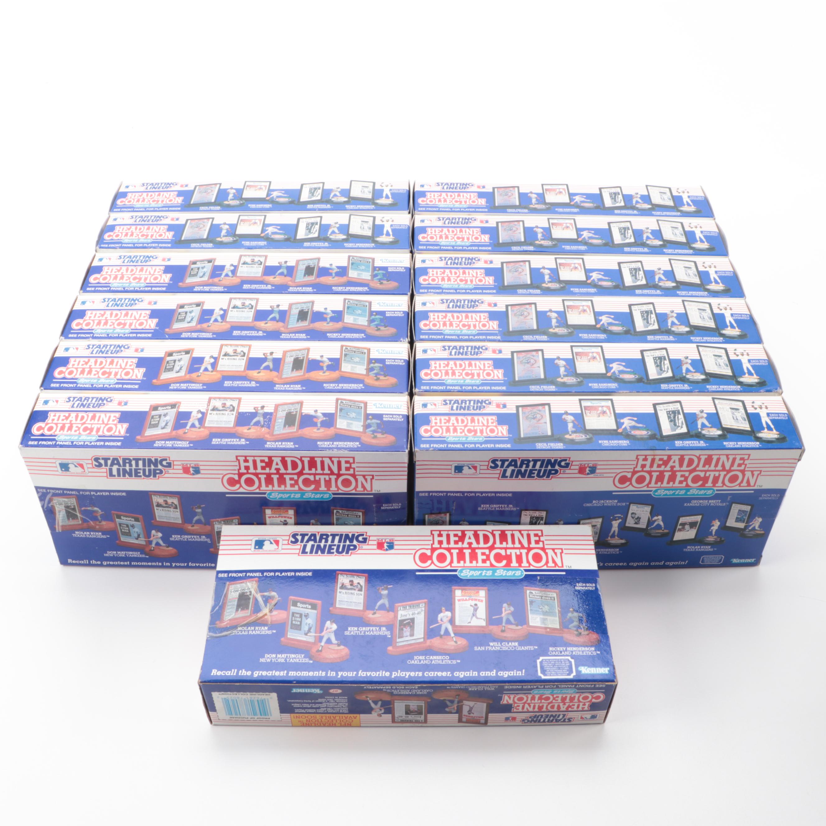 Kenner Starting Lineup Headline Collection Ken Griffey Jr. and More Figures