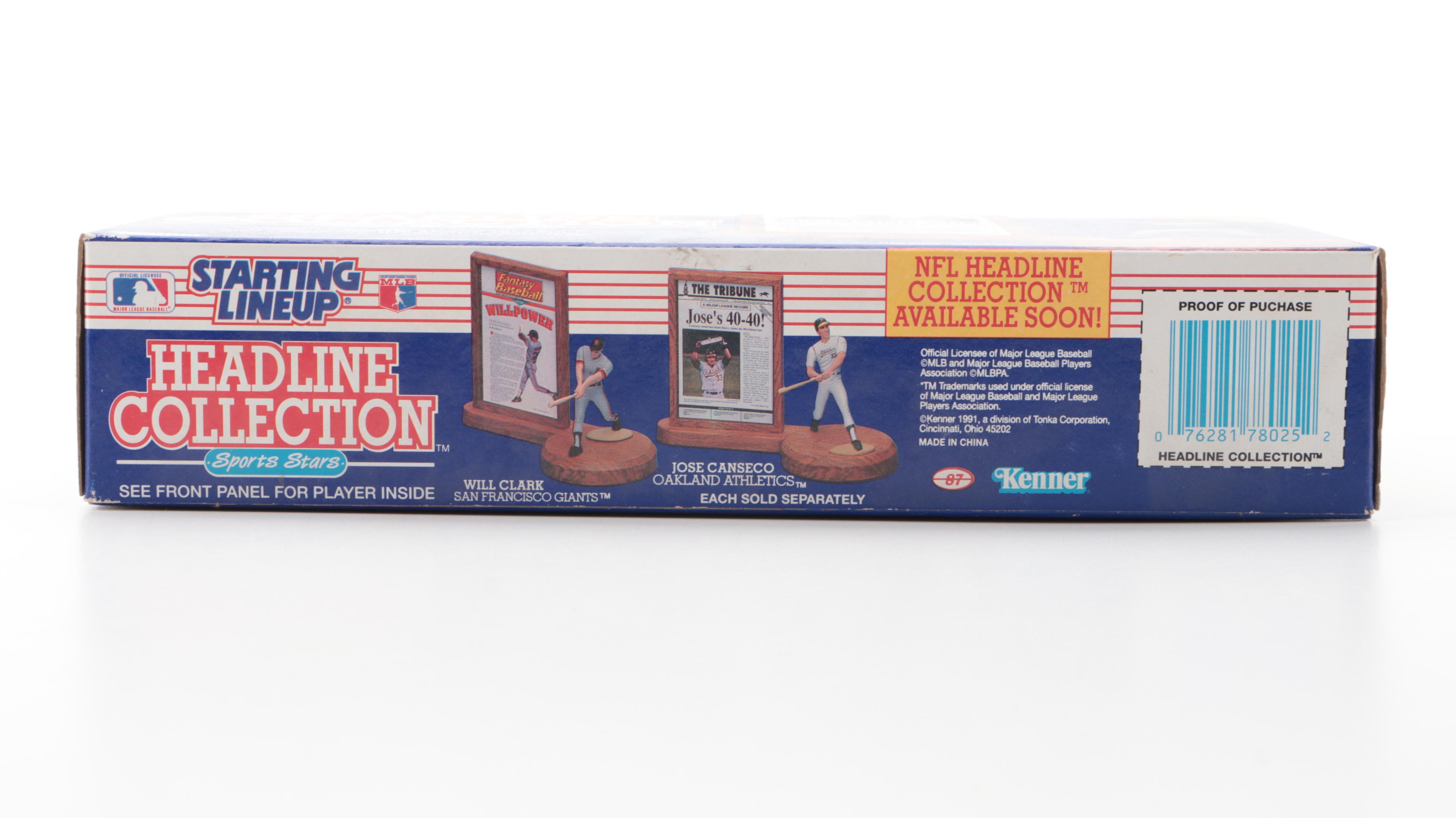 Kenner Starting Lineup Headline Collection Ken Griffey Jr. and More Figures