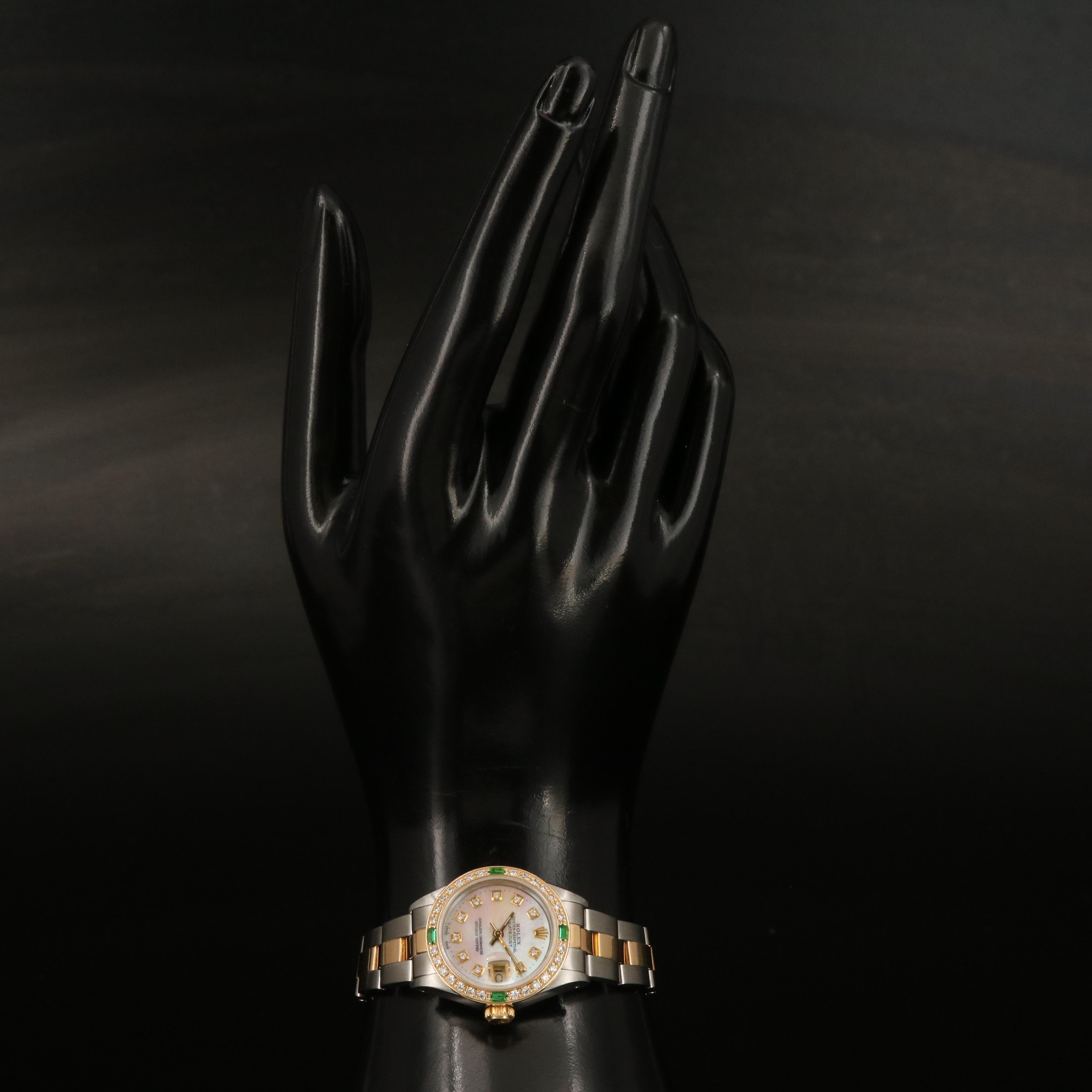 1987 Rolex Oyster Perpetual Datejust Diamond Watch