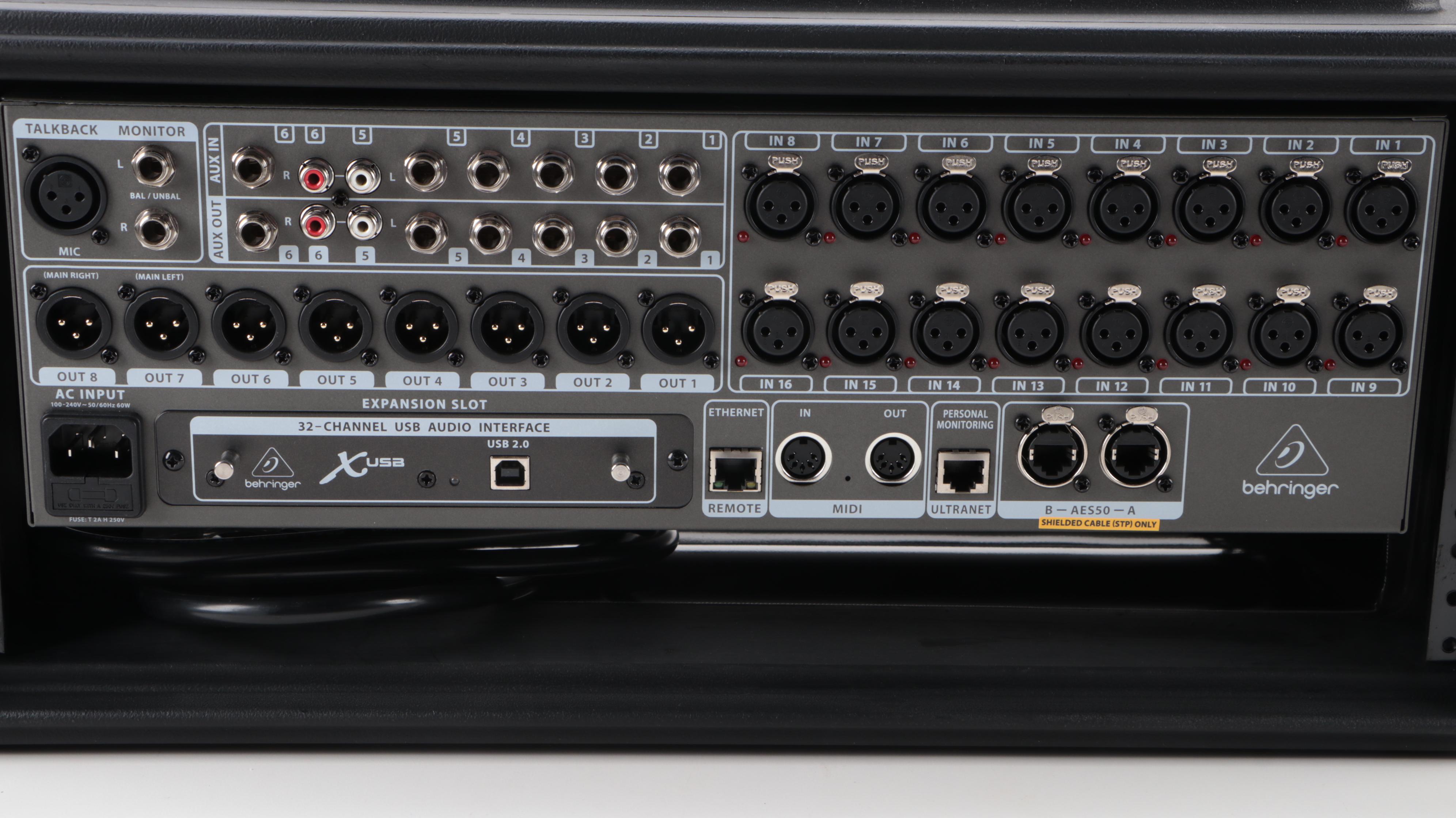 Behringer X32 Rack Sound Mixer with Hard Shell Case