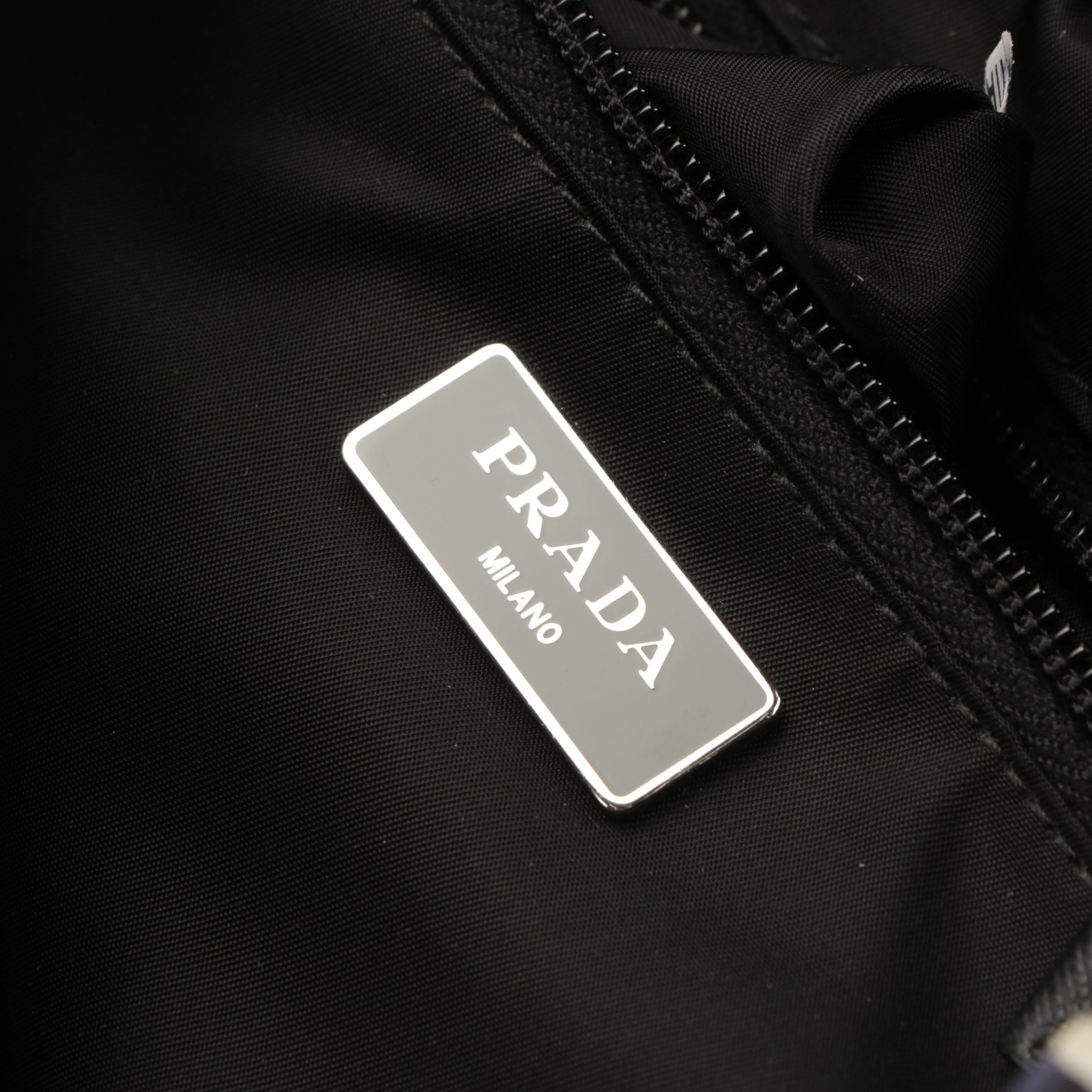 Prada Drawstring Backpack in Tessuto Stampato Print Nylon