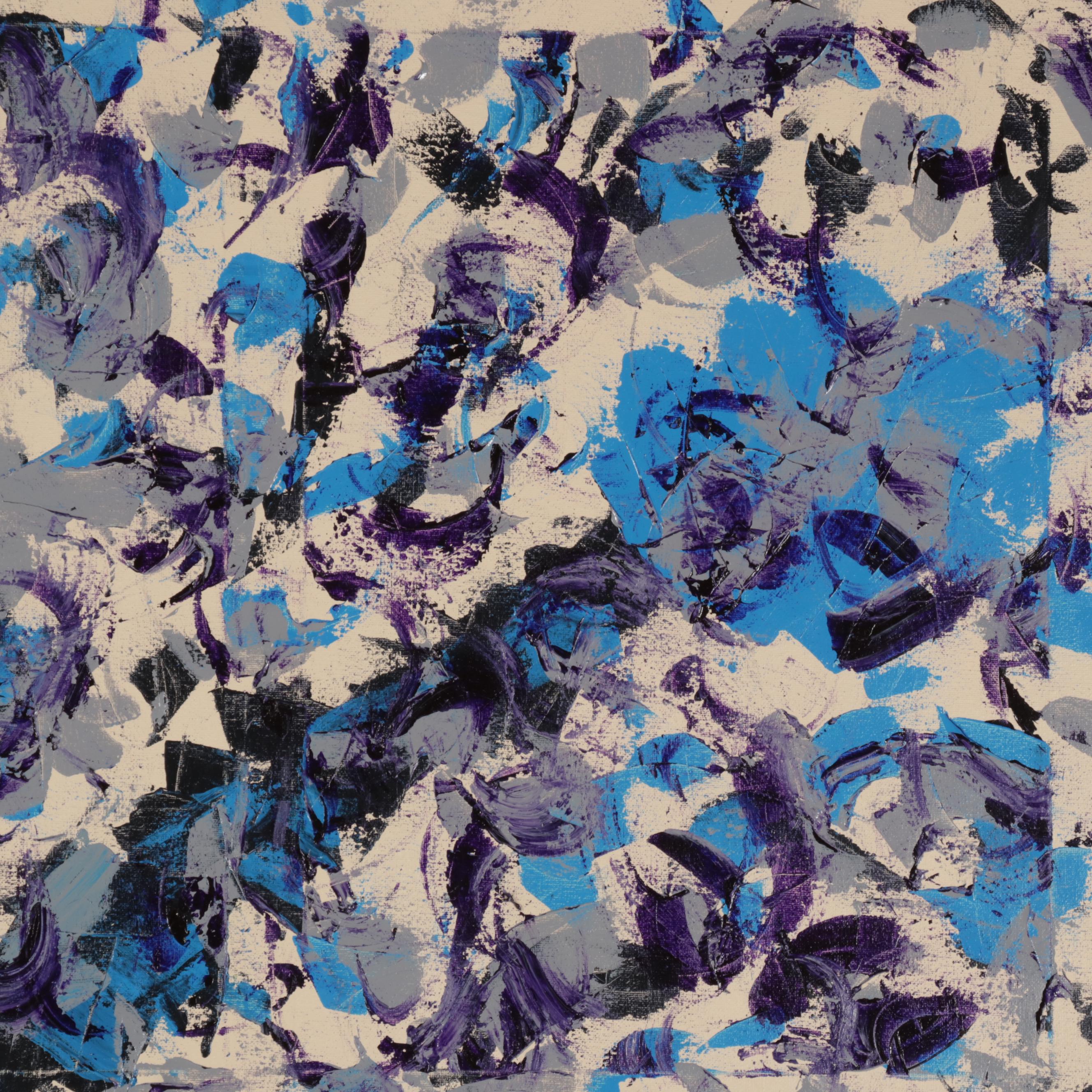 Adrian Sibley Acrylic Painting "The World as an Unreliable Narrator"