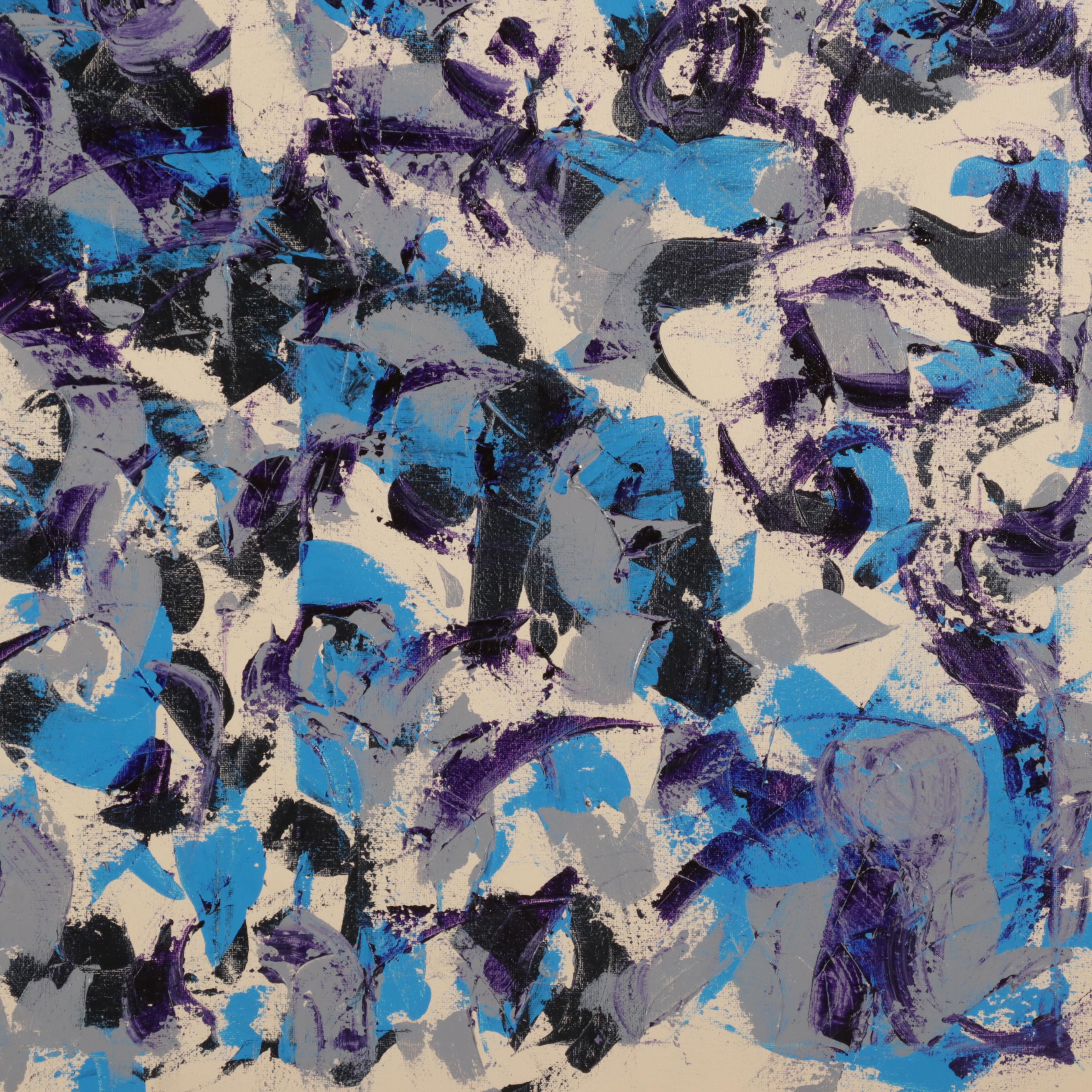 Adrian Sibley Acrylic Painting "The World as an Unreliable Narrator"