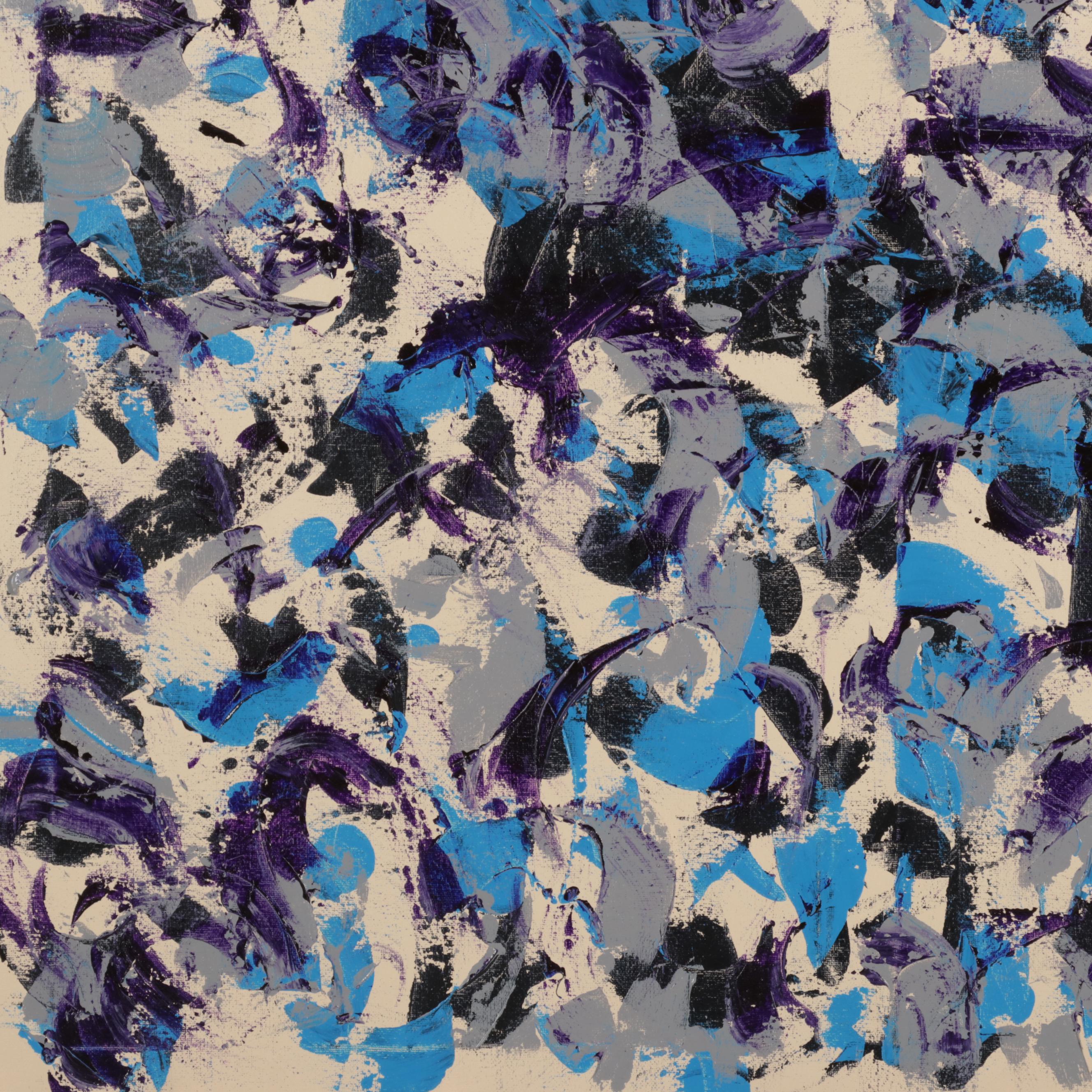 Adrian Sibley Acrylic Painting "The World as an Unreliable Narrator"