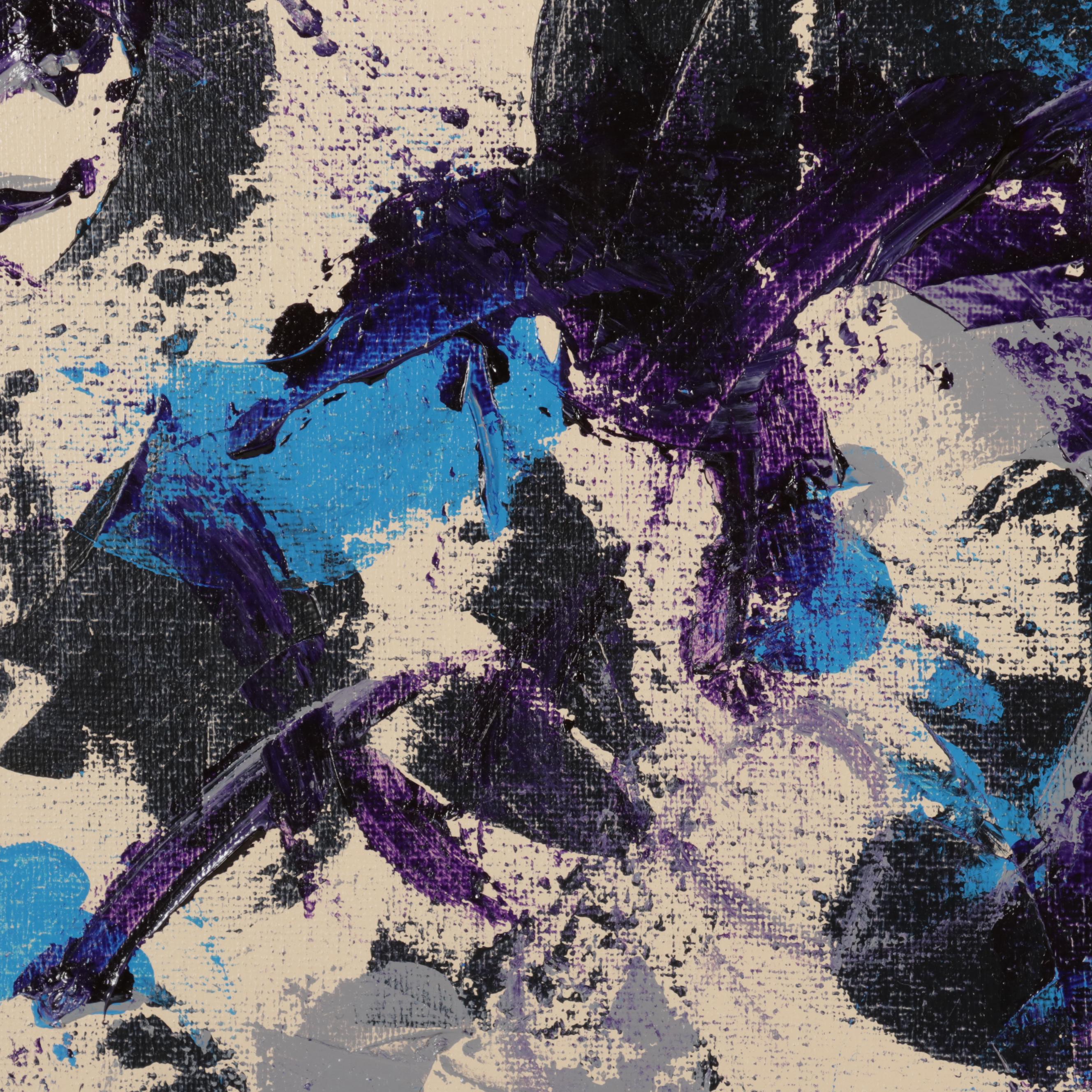 Adrian Sibley Acrylic Painting "The World as an Unreliable Narrator"