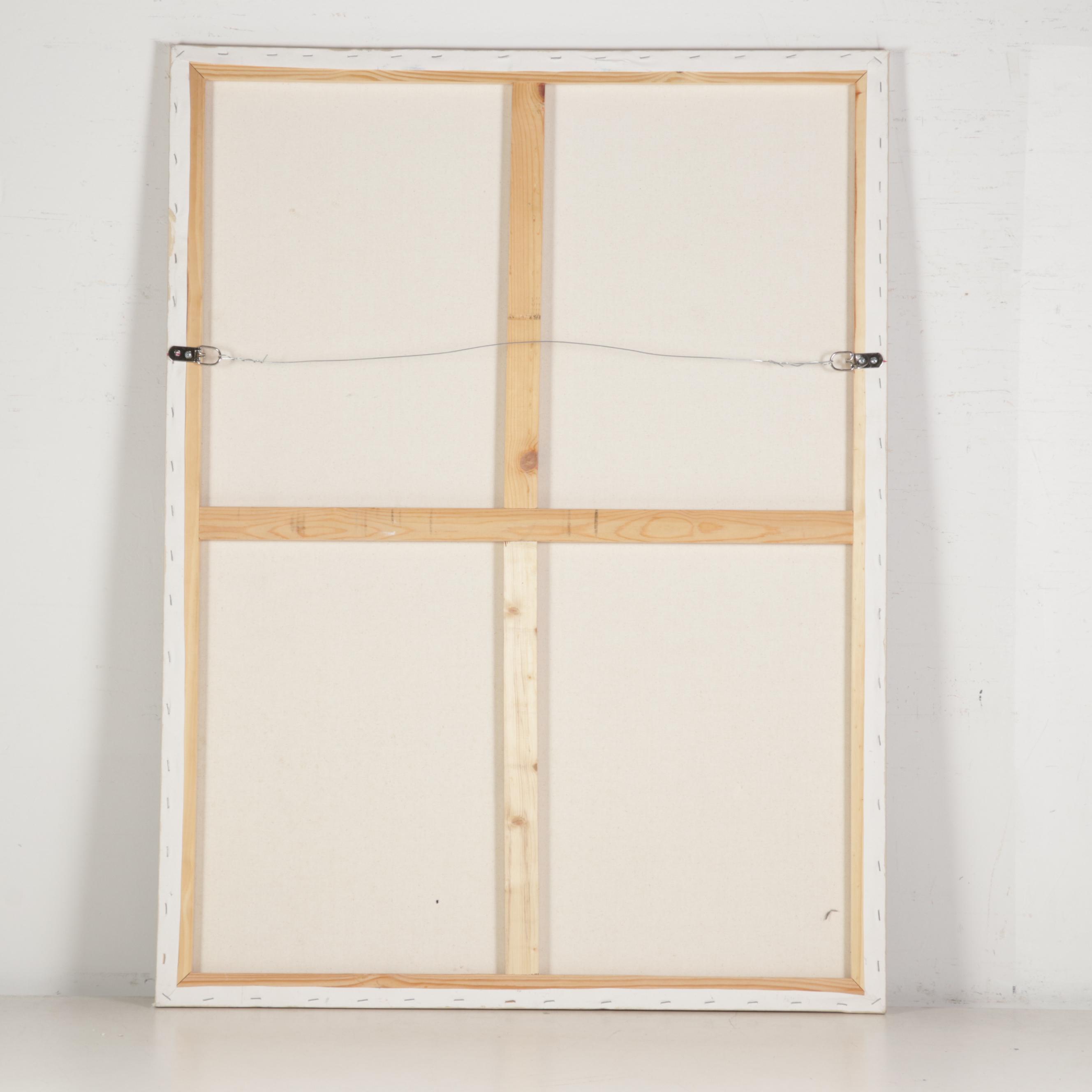 Adrian Sibley Acrylic Painting "The World as an Unreliable Narrator"