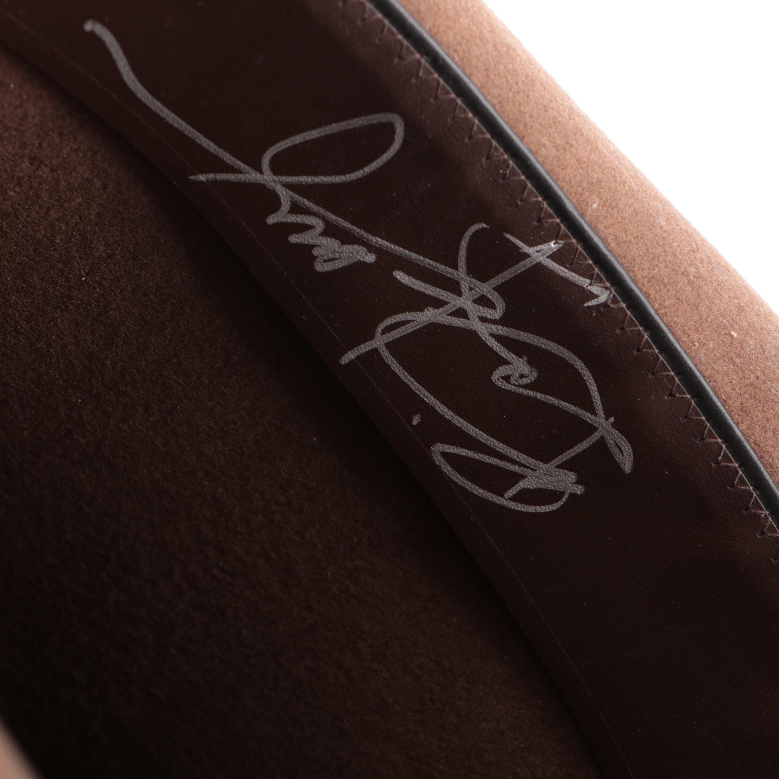 "Big Kenny" Signed Michael McCloud Brown Wool Felt Top Hat Worn on 2005 Tour