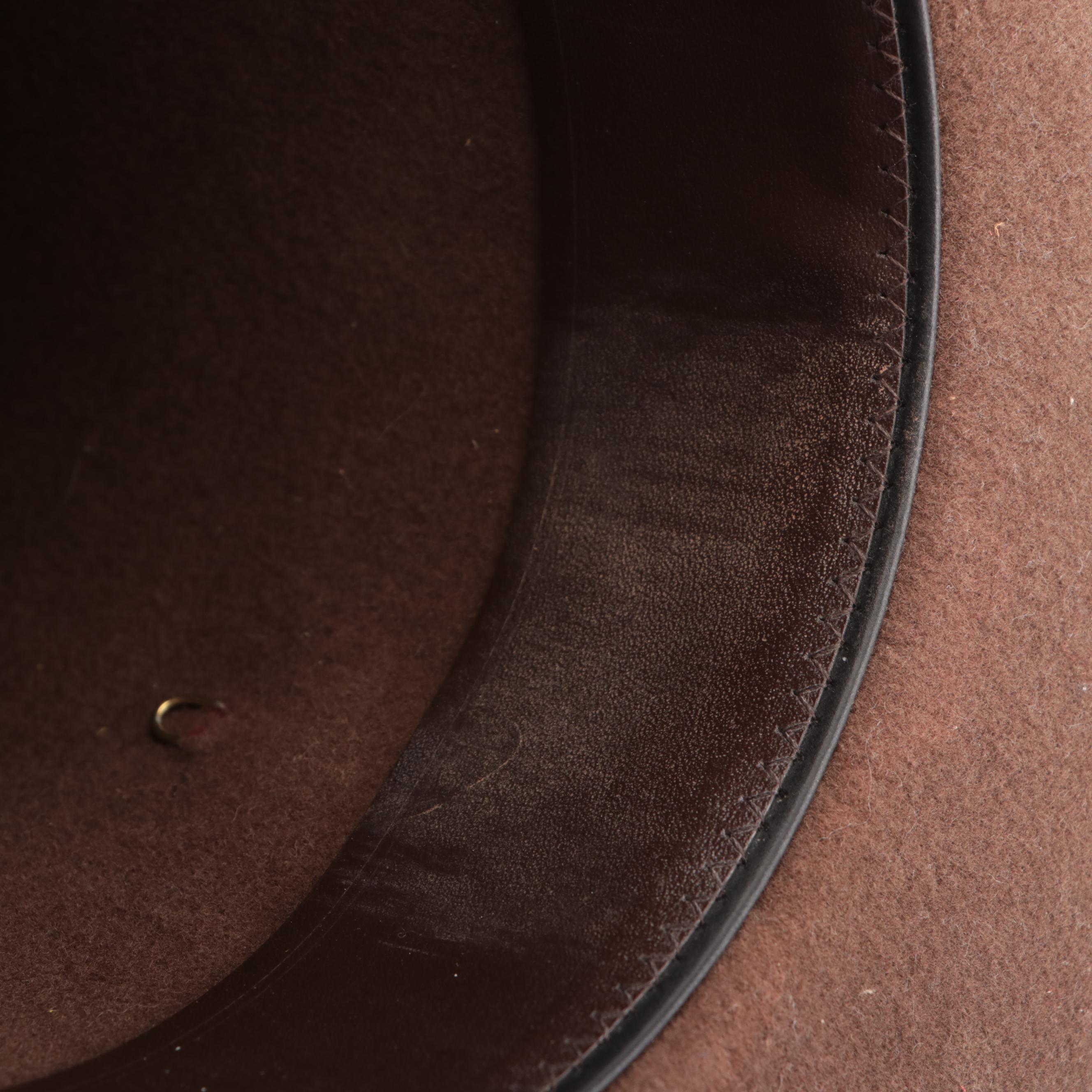 "Big Kenny" Signed Michael McCloud Brown Wool Felt Top Hat Worn on 2005 Tour