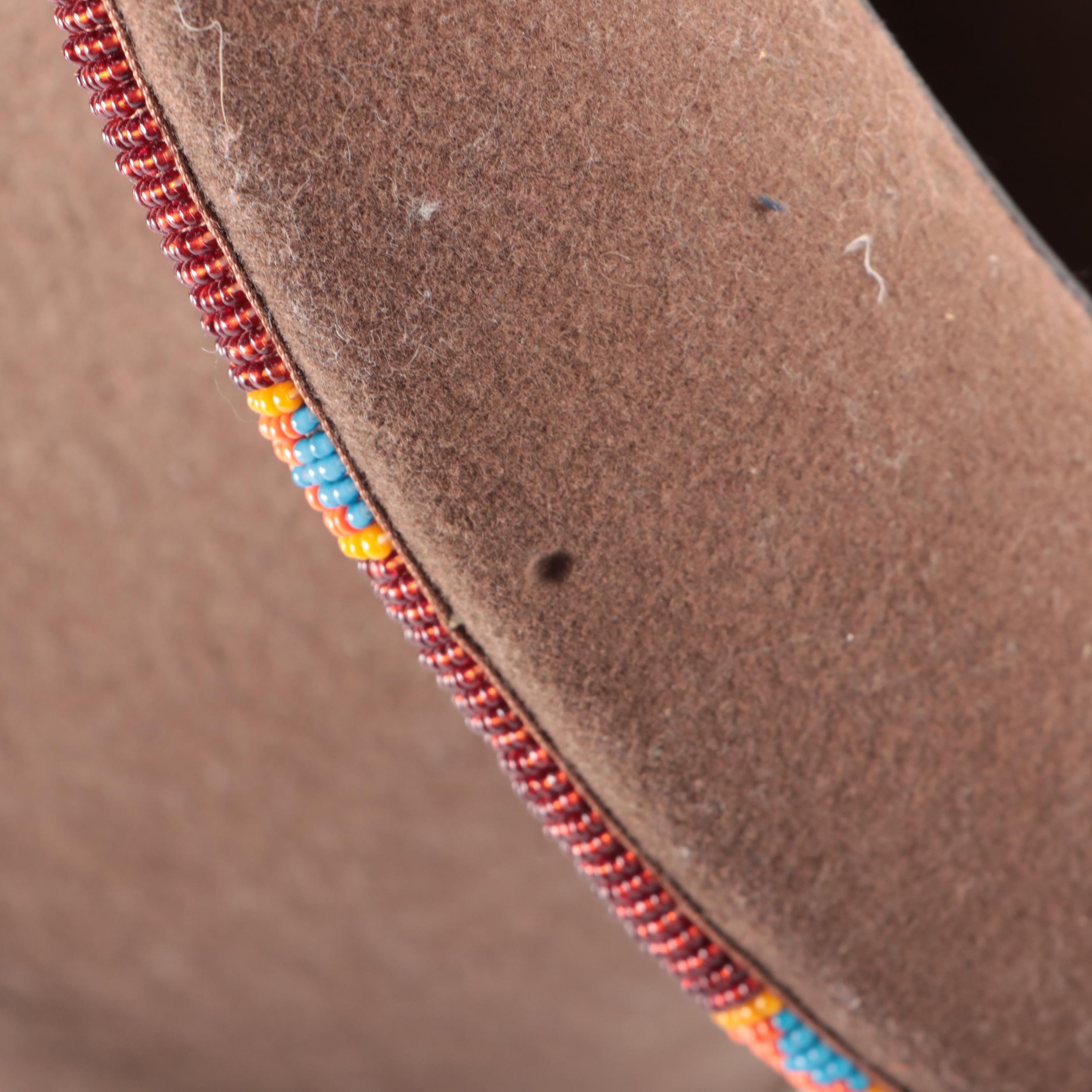 "Big Kenny" Signed Michael McCloud Brown Wool Felt Top Hat Worn on 2005 Tour