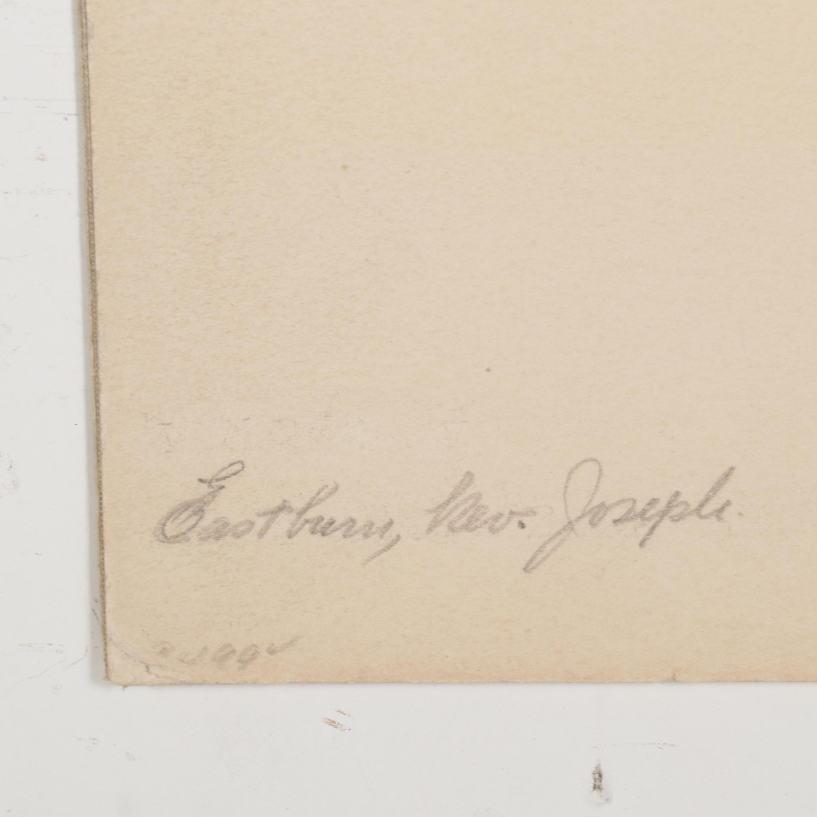 Portrait Lithograph and Stipple Engraving, Late 19th-Early 20th Century