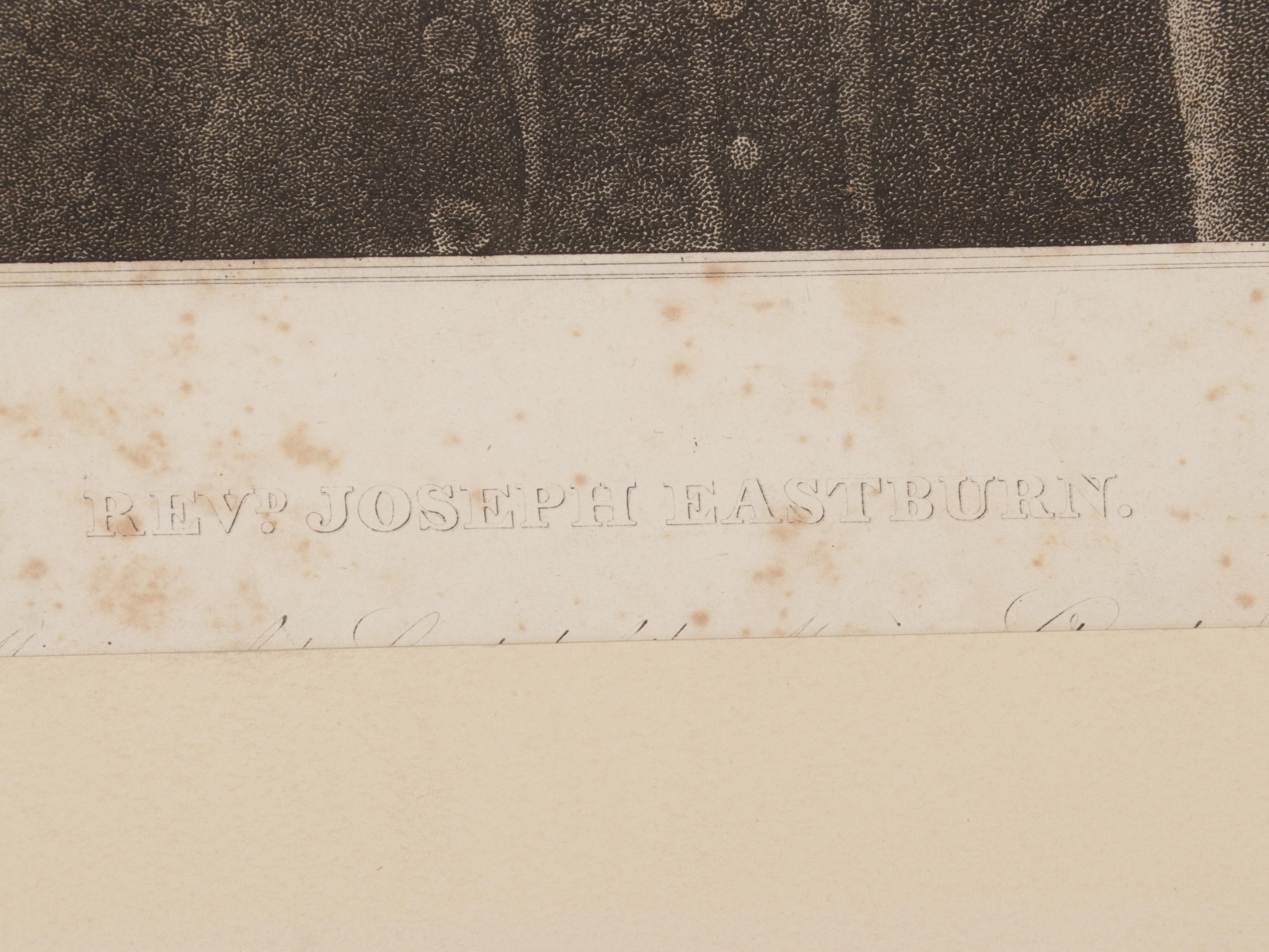 Portrait Lithograph and Stipple Engraving, Late 19th-Early 20th Century