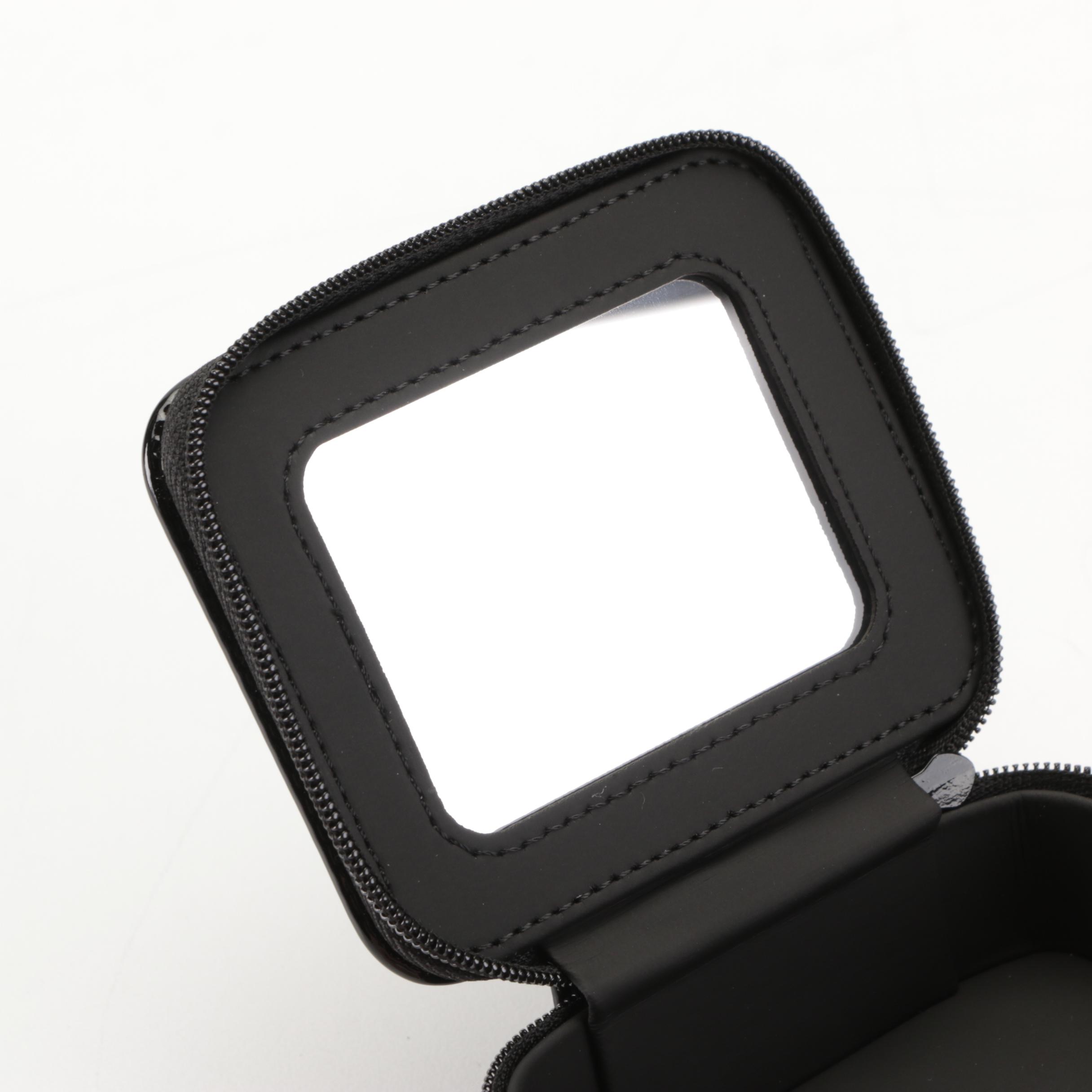 Chanel Promotional Small Makeup Case in Black Vinyl