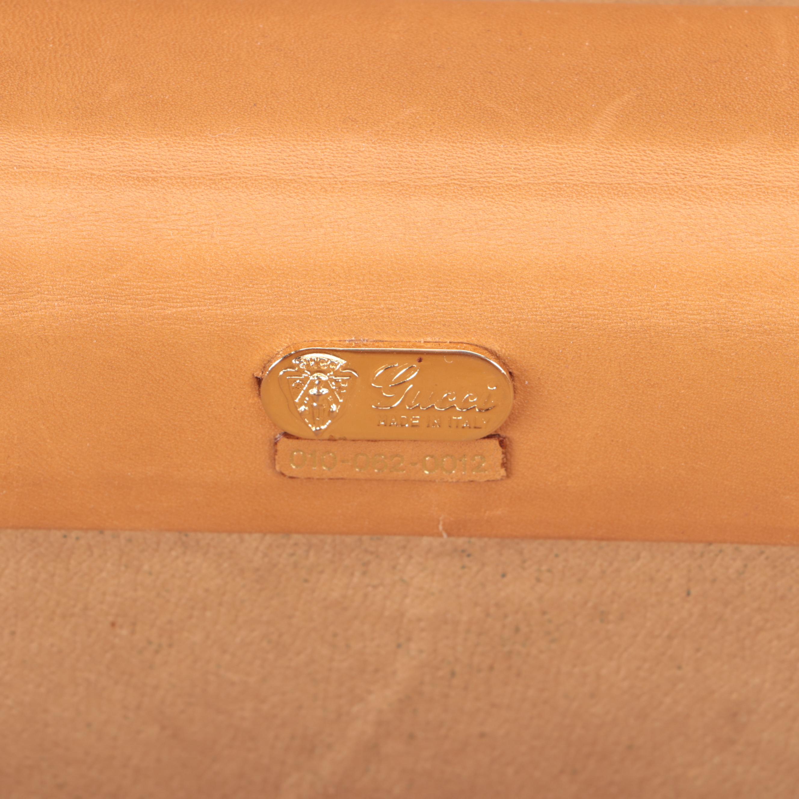 Gucci Hard-Side Large Suitcase in MicroGuccissima Supreme Canvas and Leather