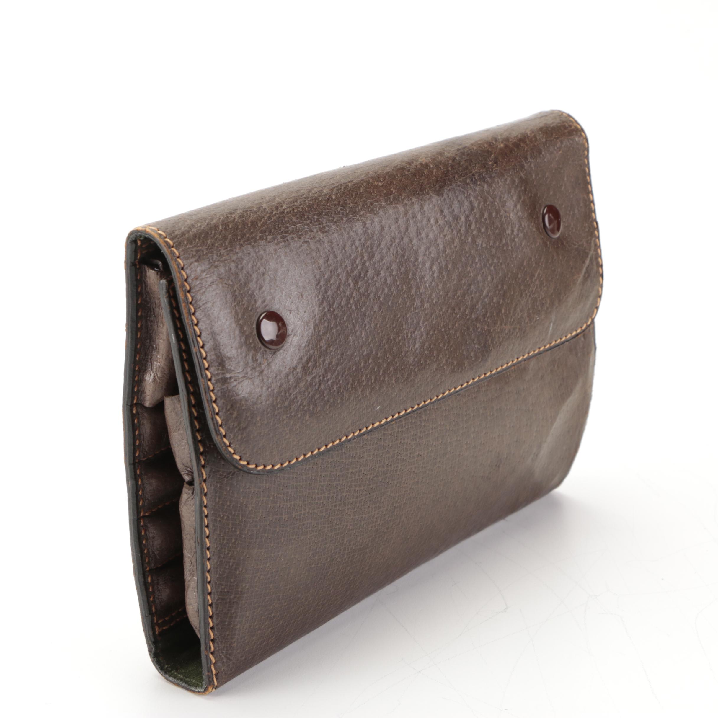 Gucci Travel/Equine Tool Kit in Brown Cinghiale Leather