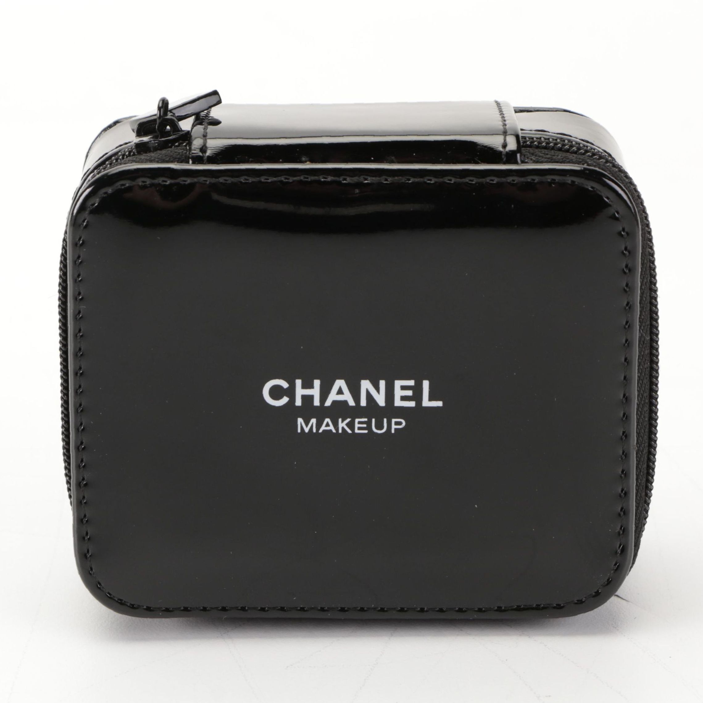 Chanel Promotional Small Makeup Case in Black Vinyl