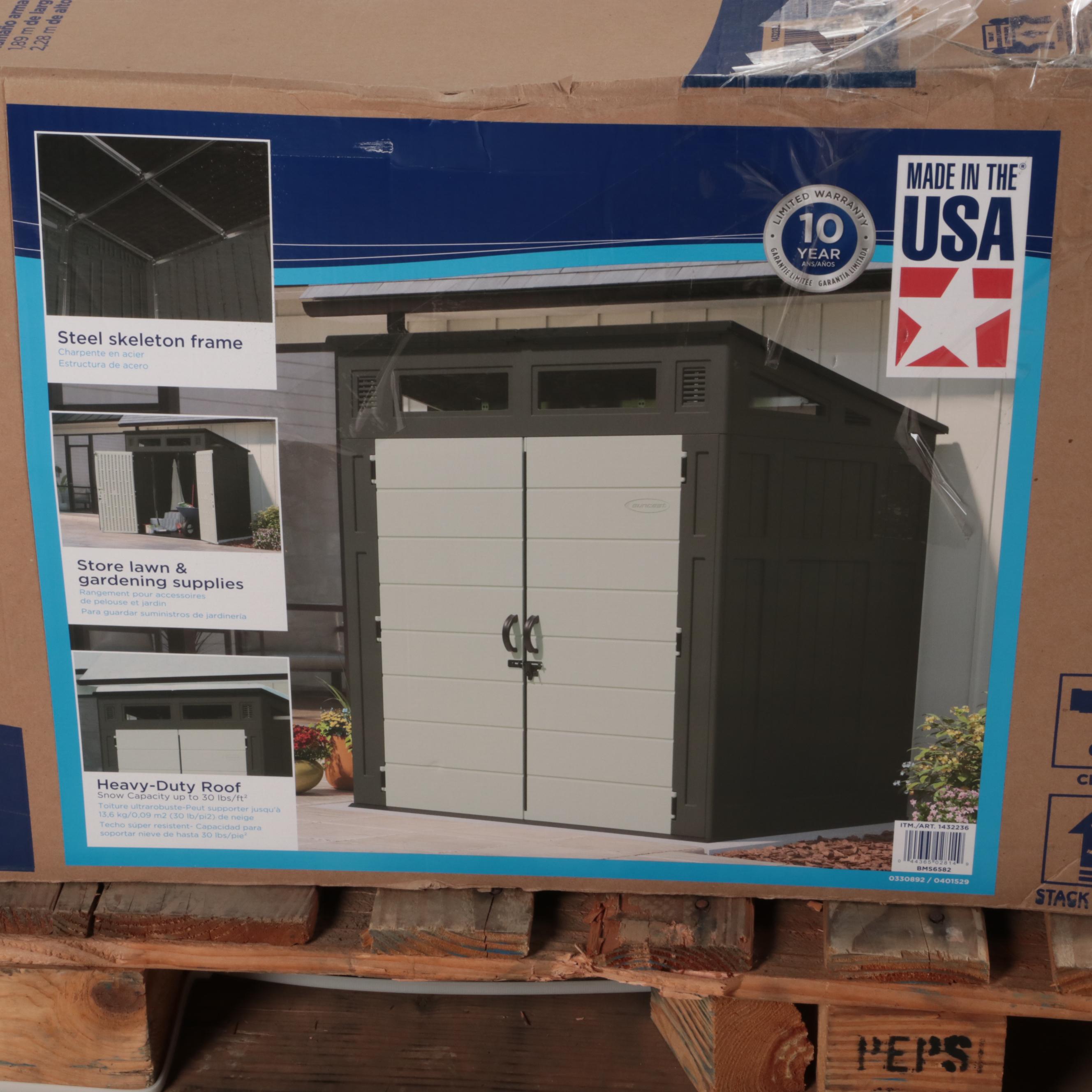 Suncast 6' x 5' Modern Shed