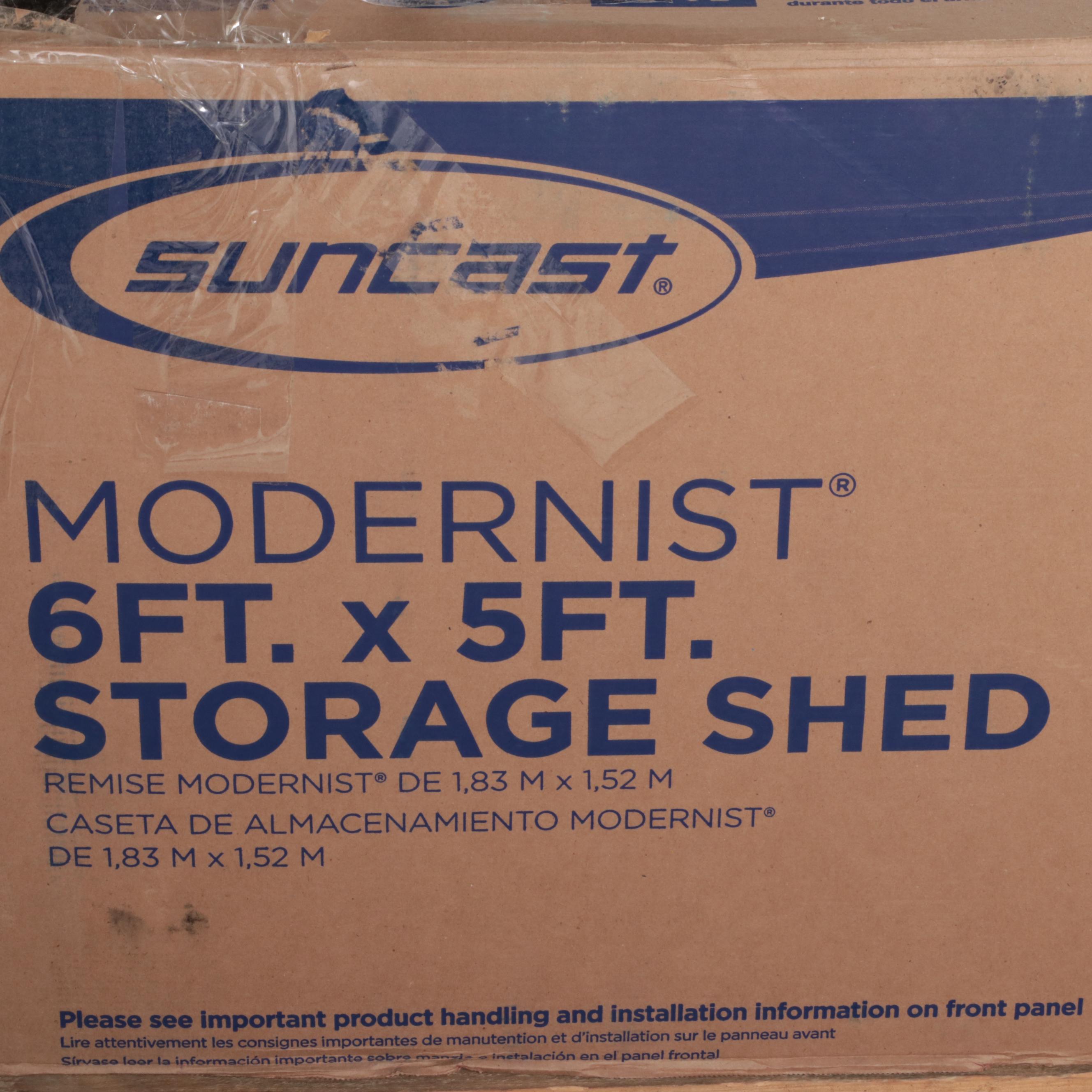 Suncast 6' x 5' Modern Shed