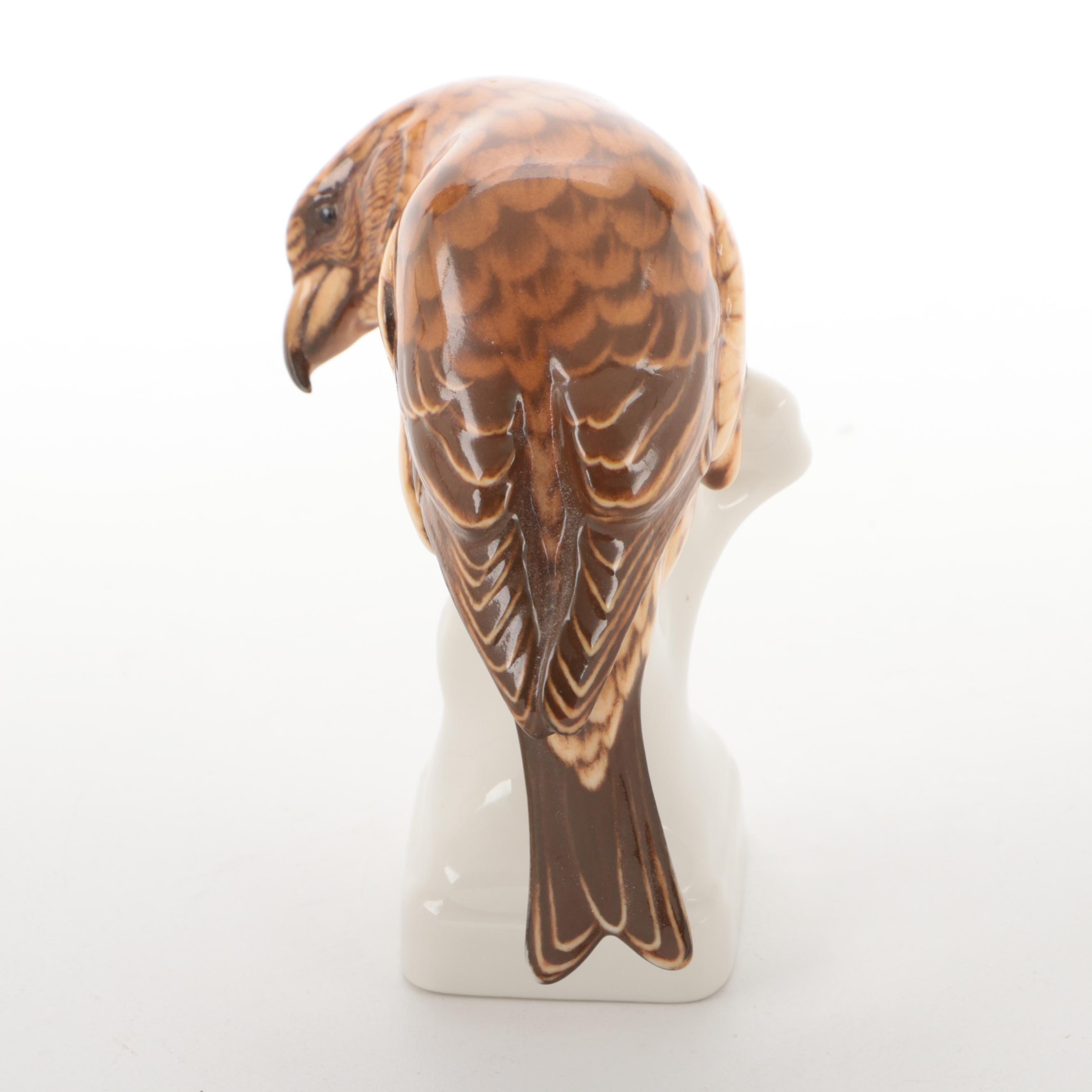 Theodore Kärner  Nymphenburg Porcelain Bird Figurine,  Early-Mid 20th Century