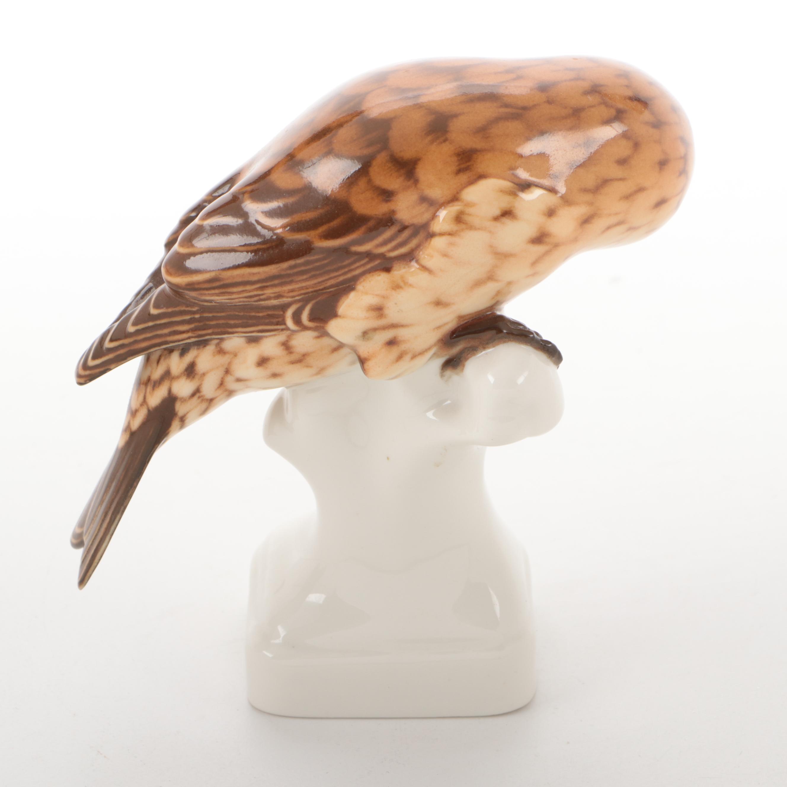 Theodore Kärner  Nymphenburg Porcelain Bird Figurine,  Early-Mid 20th Century