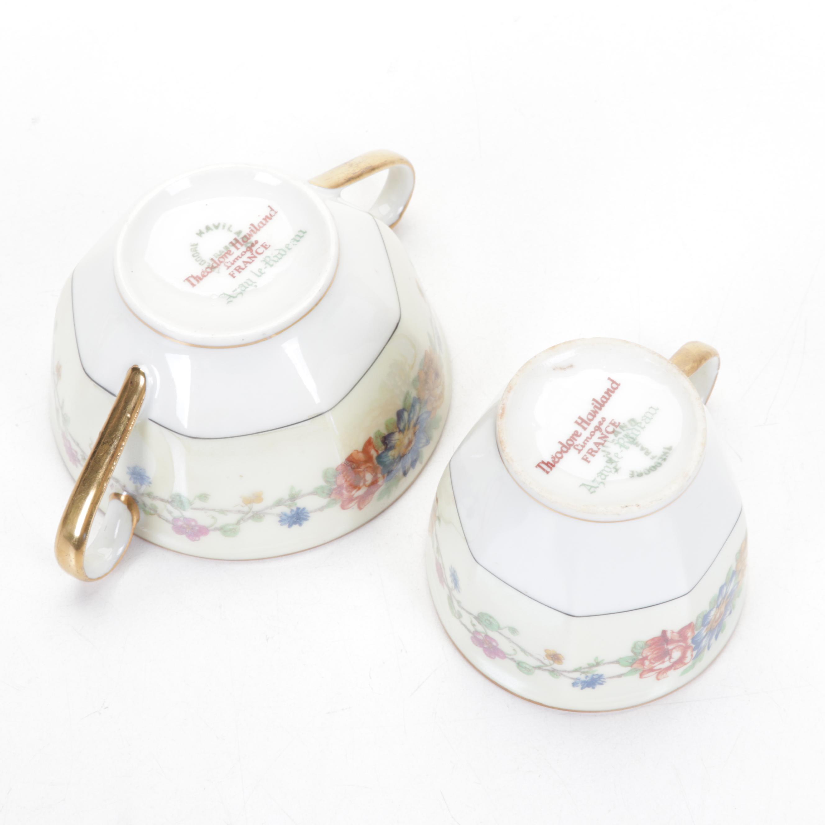 Haviland "Azay Le Rideau" Porcelain Dinnerware