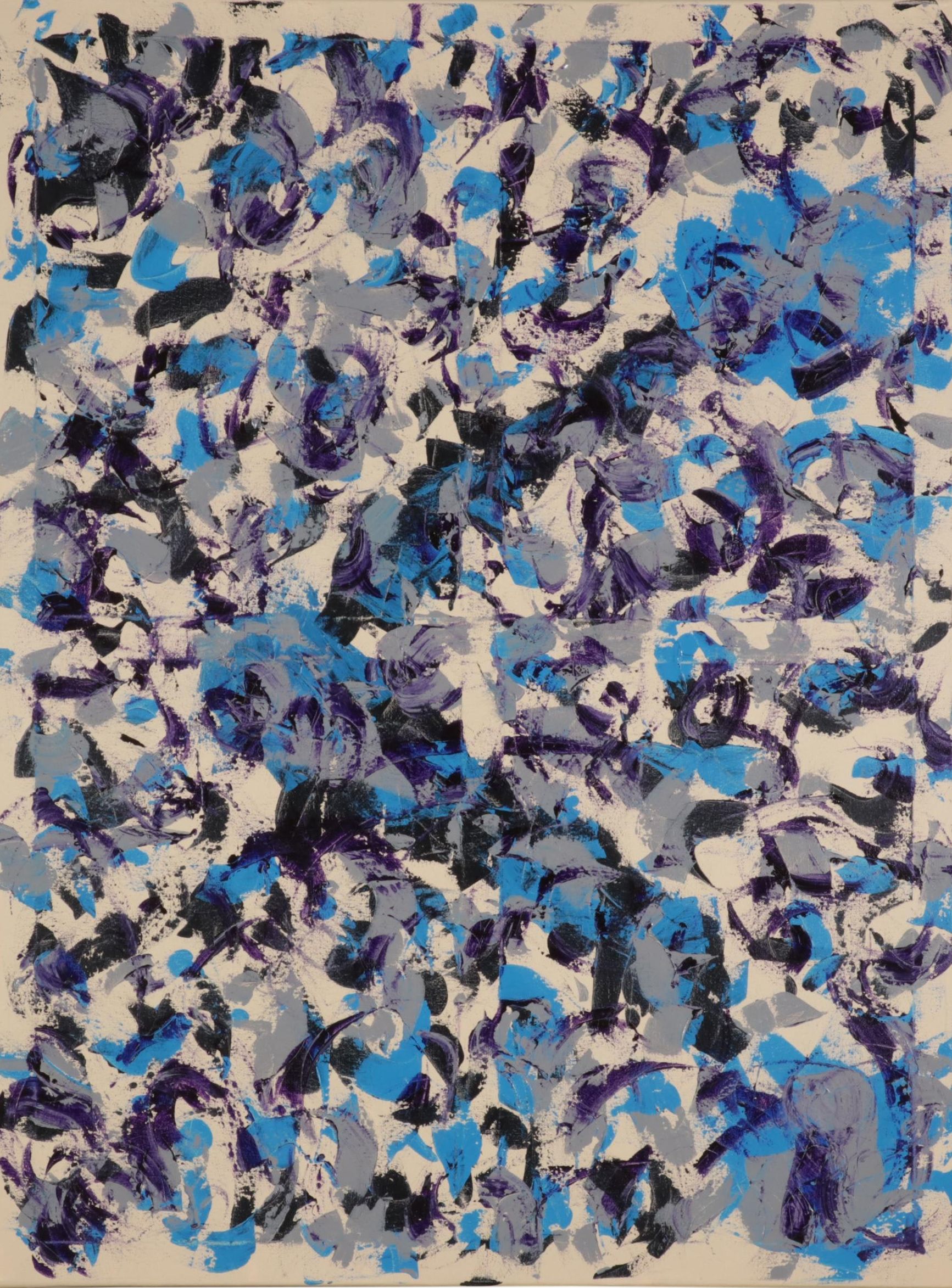 Adrian Sibley Acrylic Painting "The World as an Unreliable Narrator"