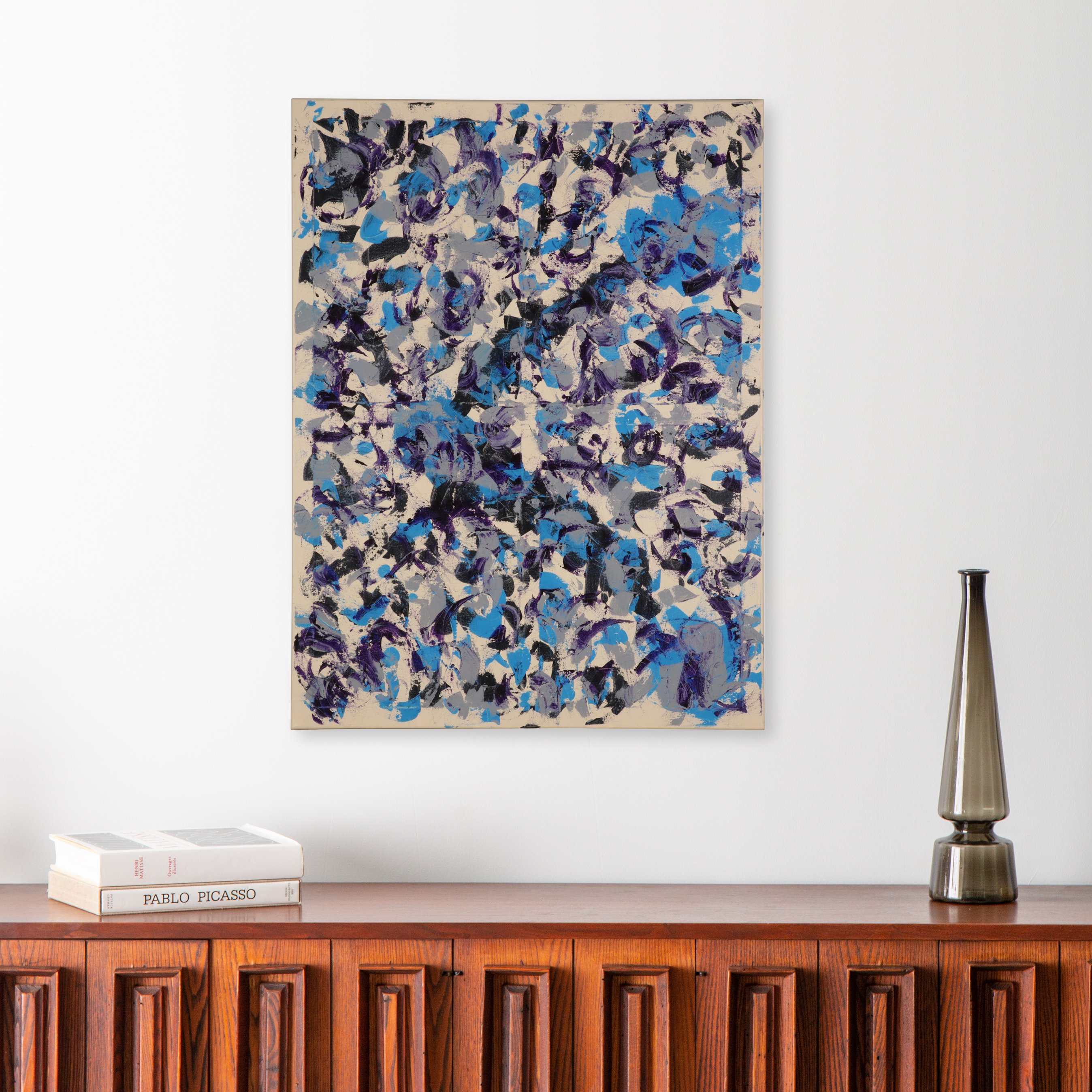 Adrian Sibley Acrylic Painting "The World as an Unreliable Narrator"