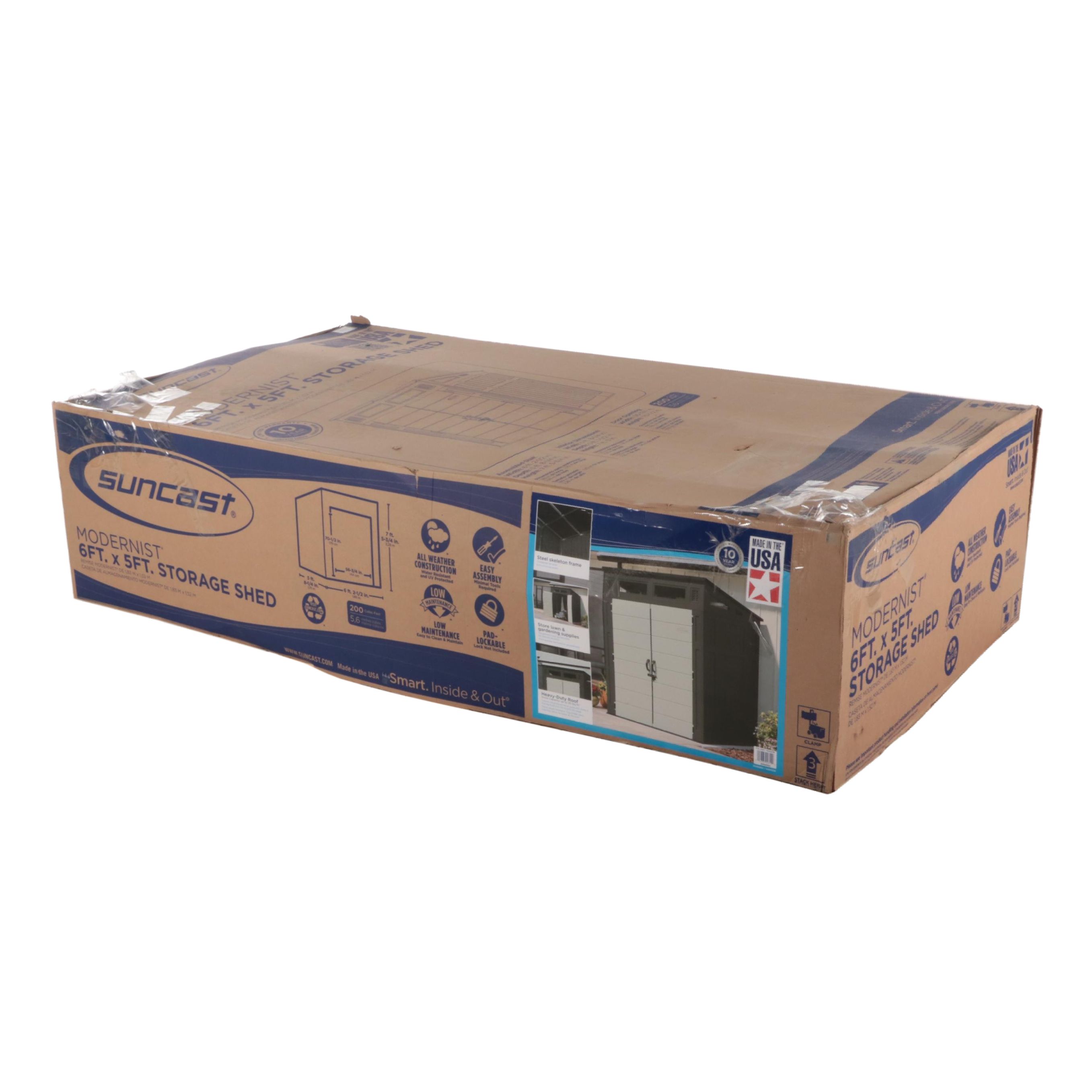 Suncast 6' x 5' Modern Shed