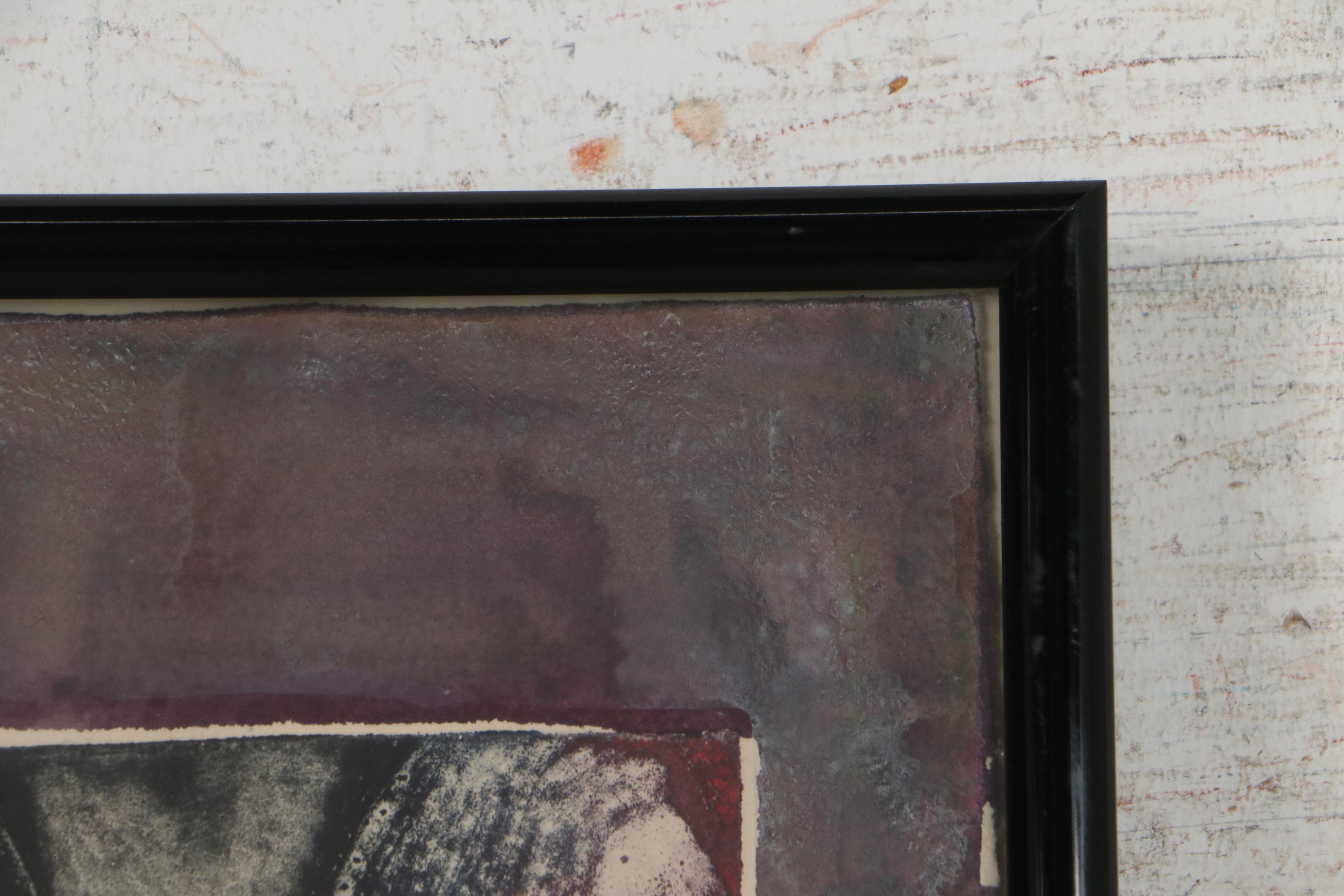 Sarah Roush Abstract Mixed Media Composition "A Thousand Points of Light"