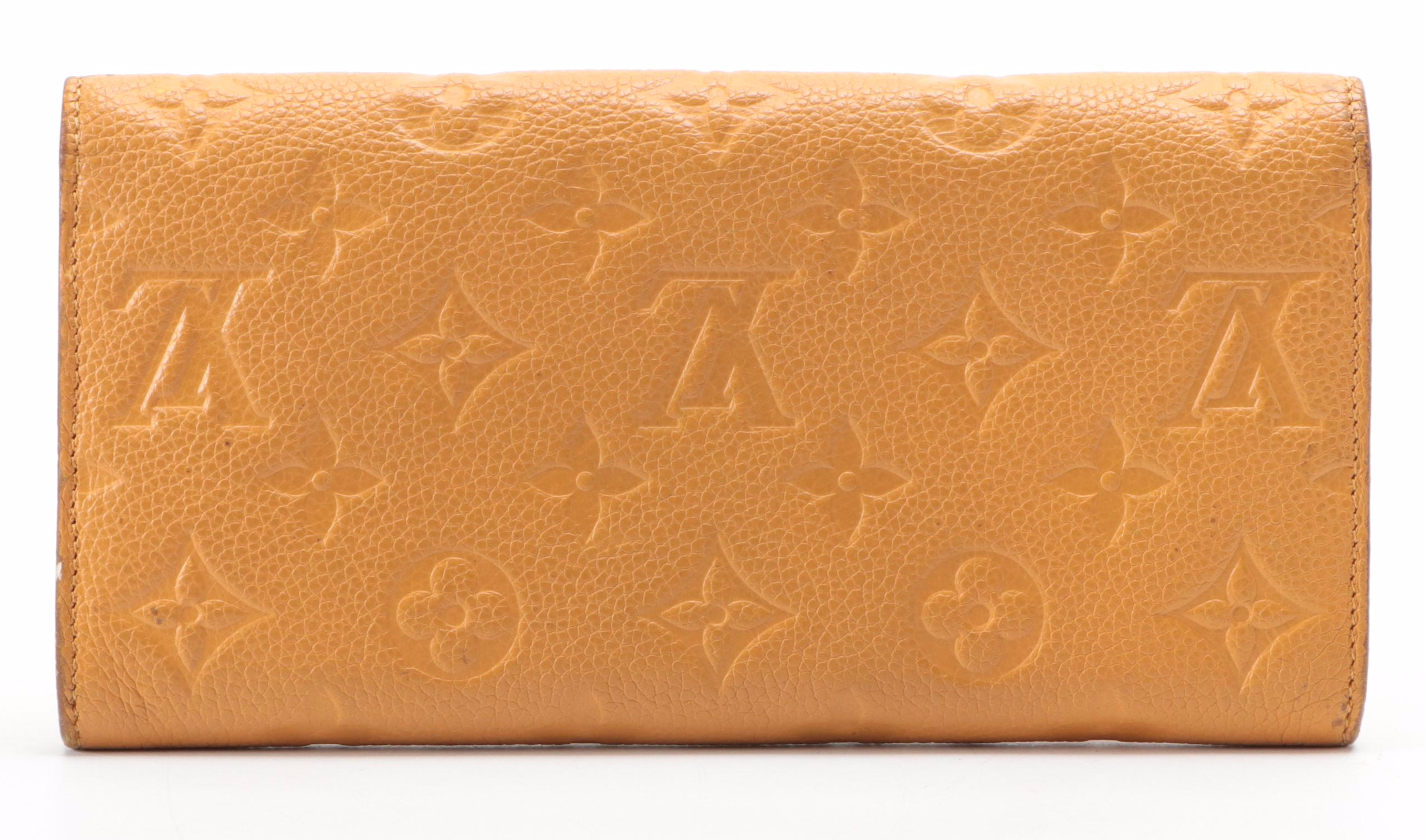 Louis Vuitton Josephine Wallet and in Monogram Empreinte Leather with Box