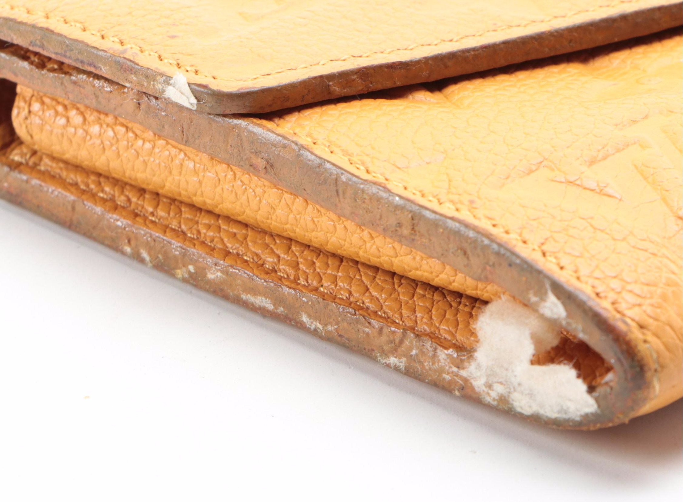 Louis Vuitton Josephine Wallet and in Monogram Empreinte Leather with Box