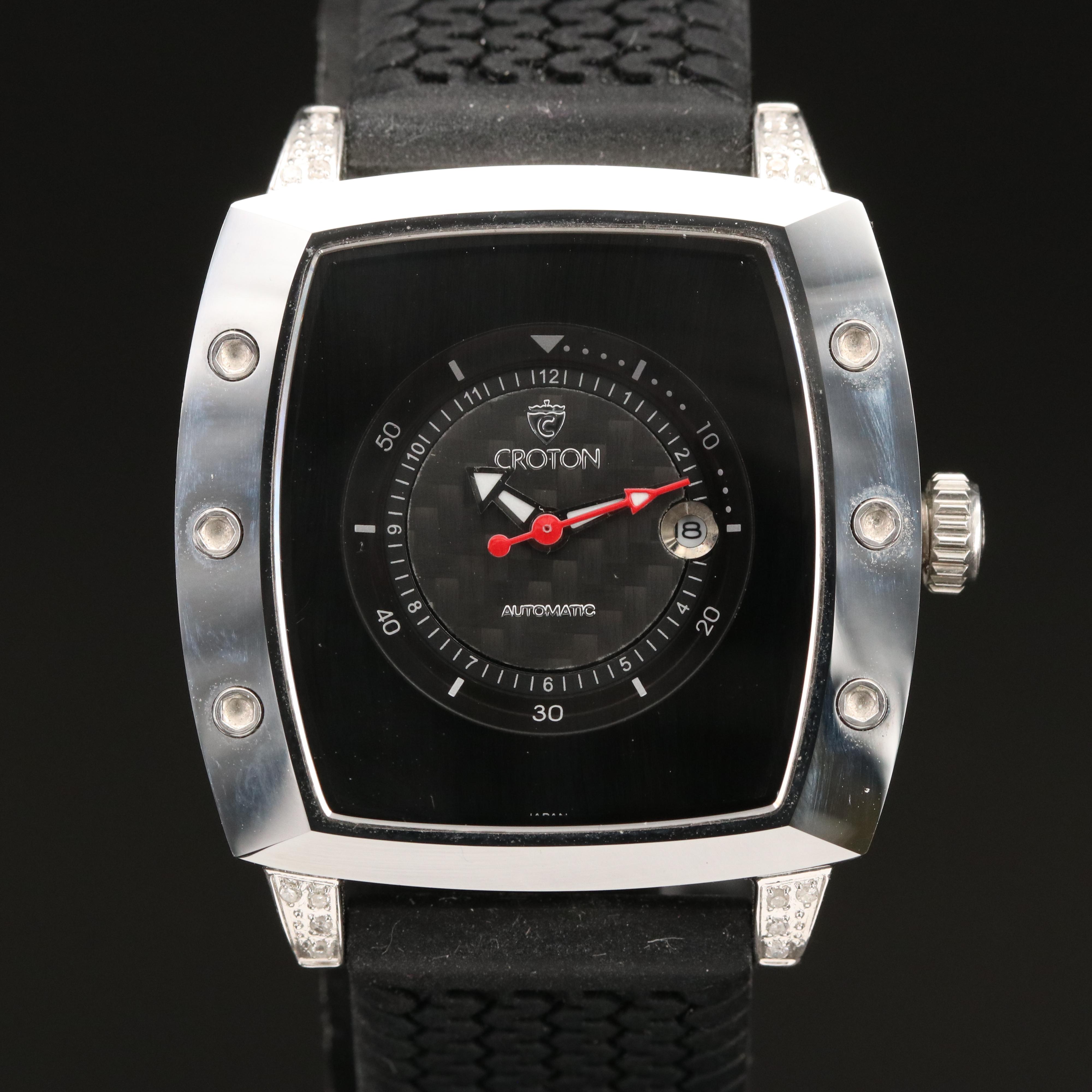 Croton Tungsten Limited Edition Automatic Watch