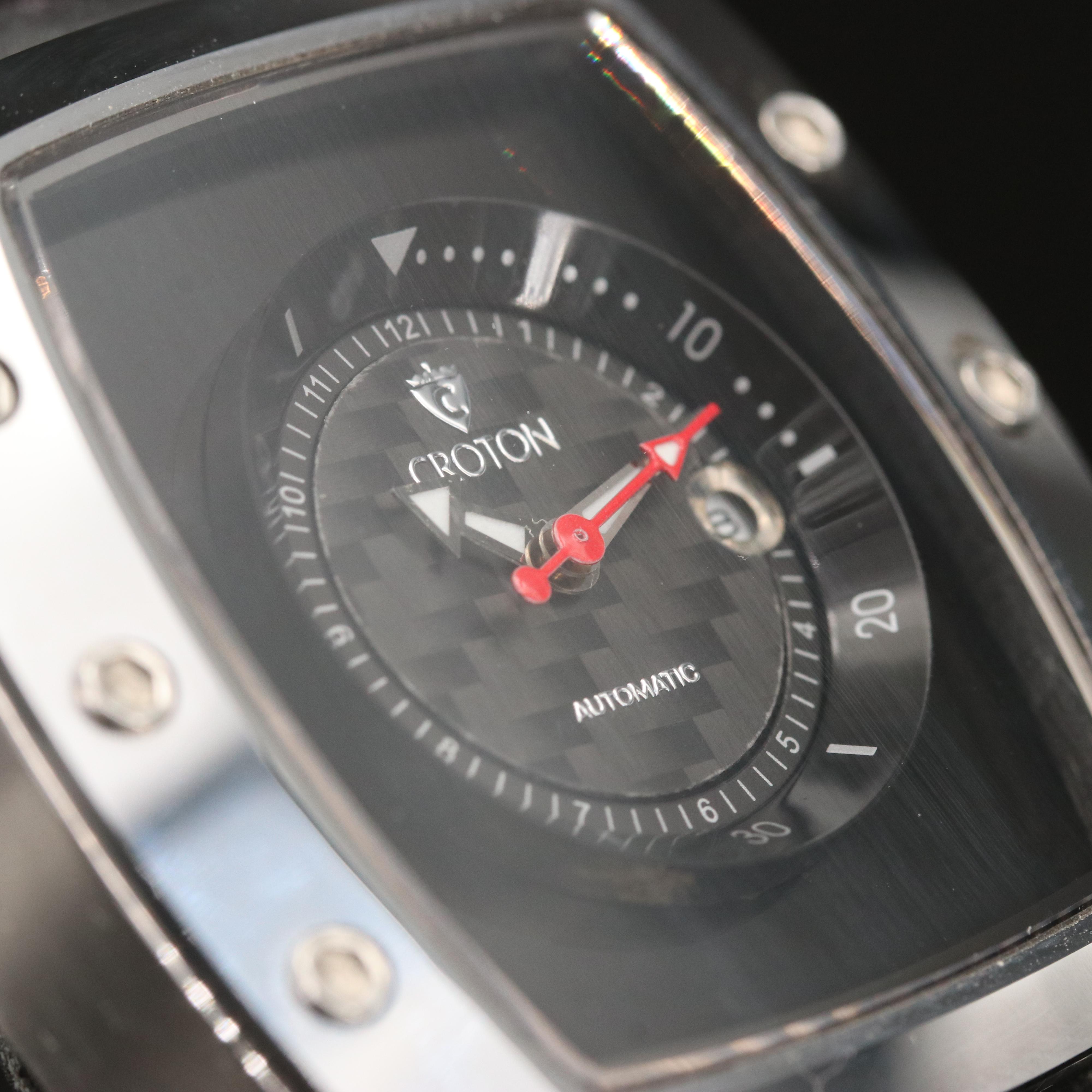 Croton Tungsten Limited Edition Automatic Watch