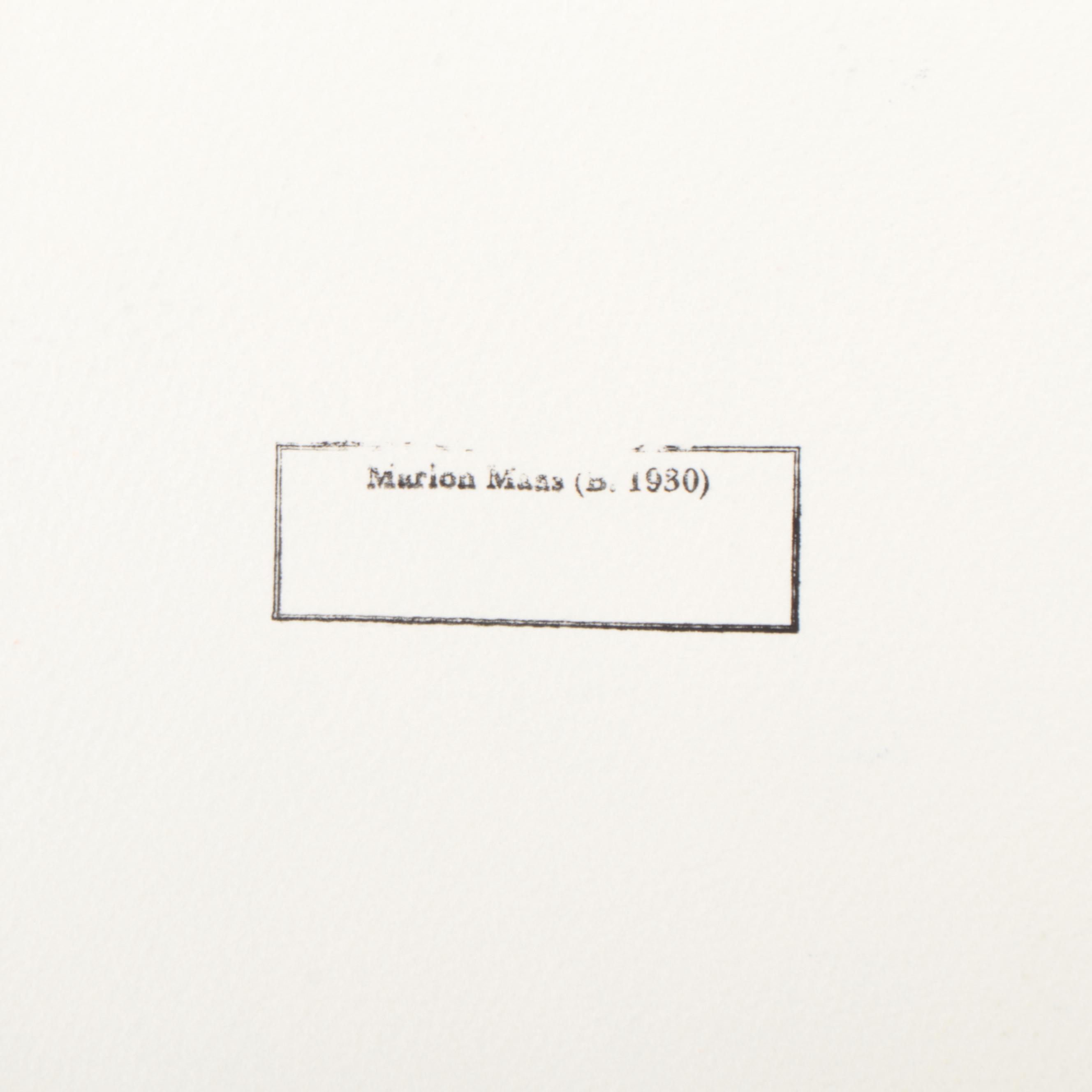 Marion Maas Abstract Floral Watercolor Paintings