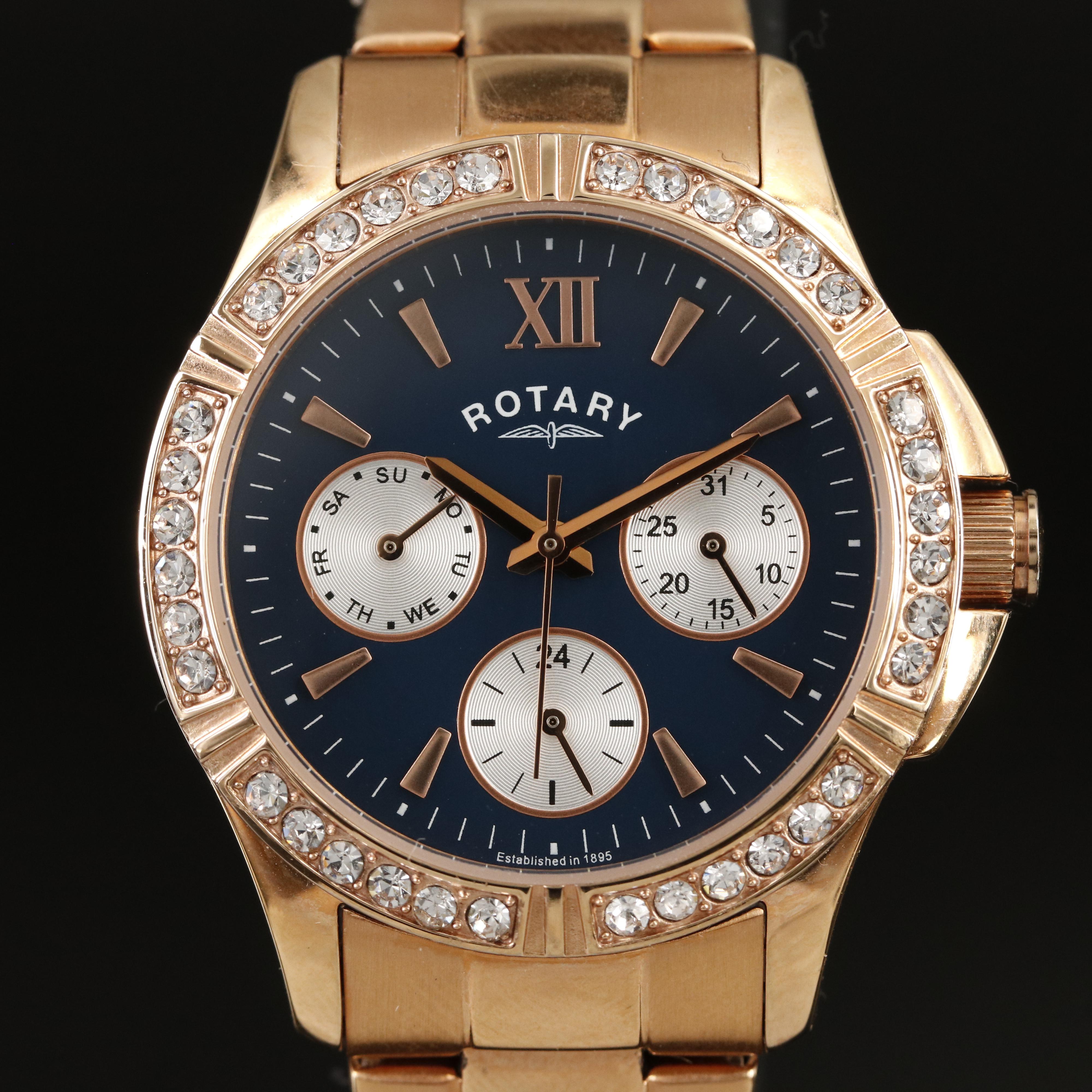 Rotary "Analogue Classic" Stainless Steel Watch