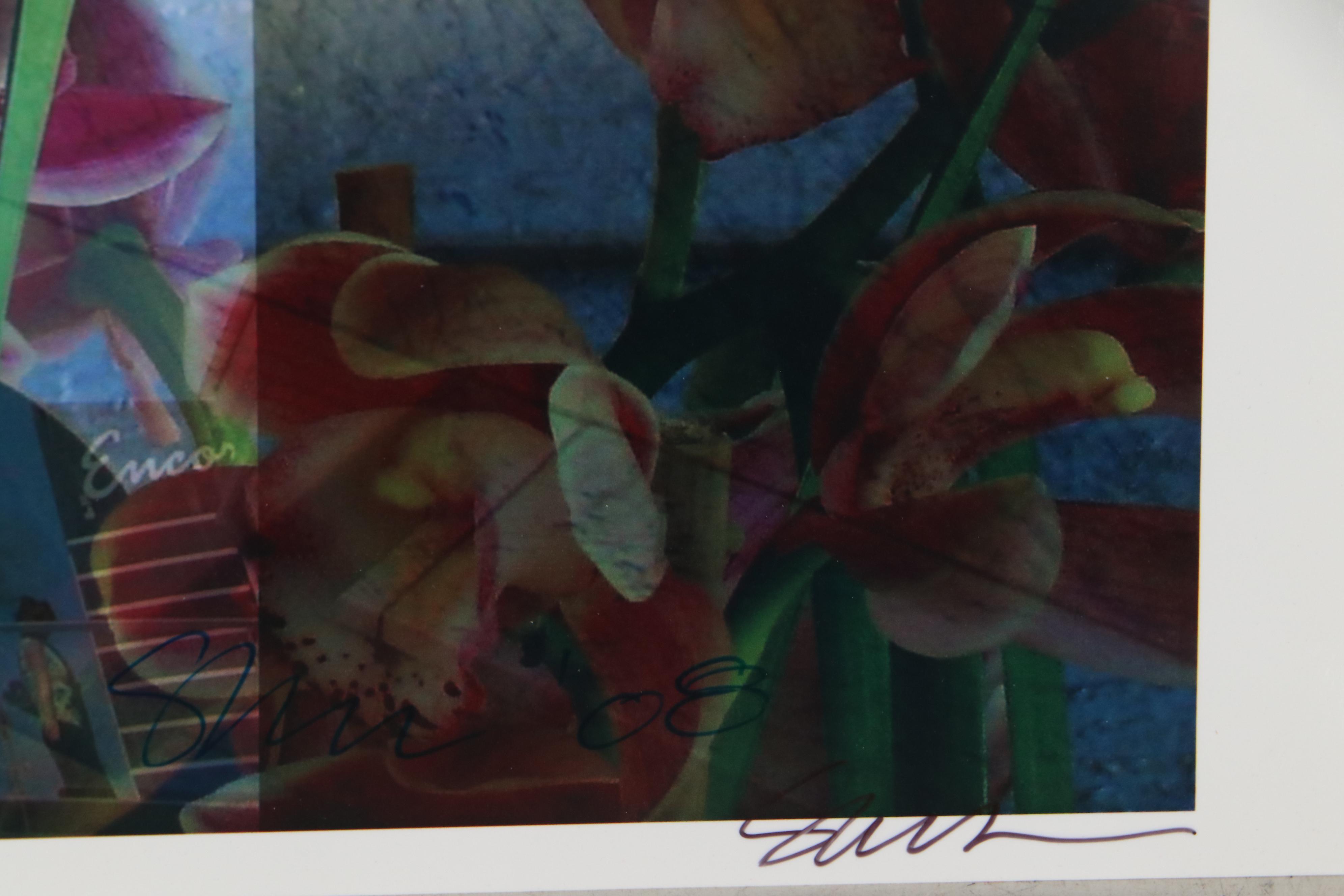 Sarah Roush Digital Collage "Fire Cracker" and "Arch"